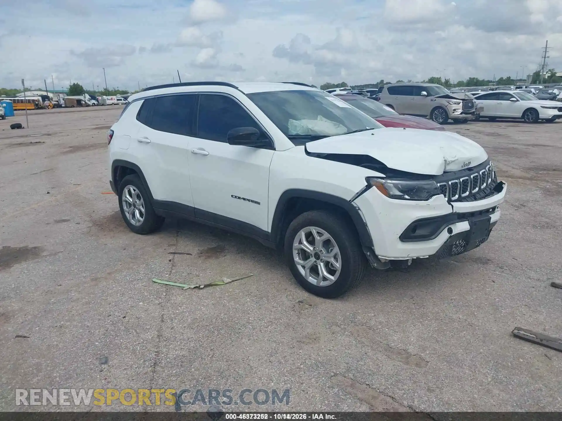 1 Photograph of a damaged car 3C4NJDBN6TT198190 JEEP COMPASS 2026