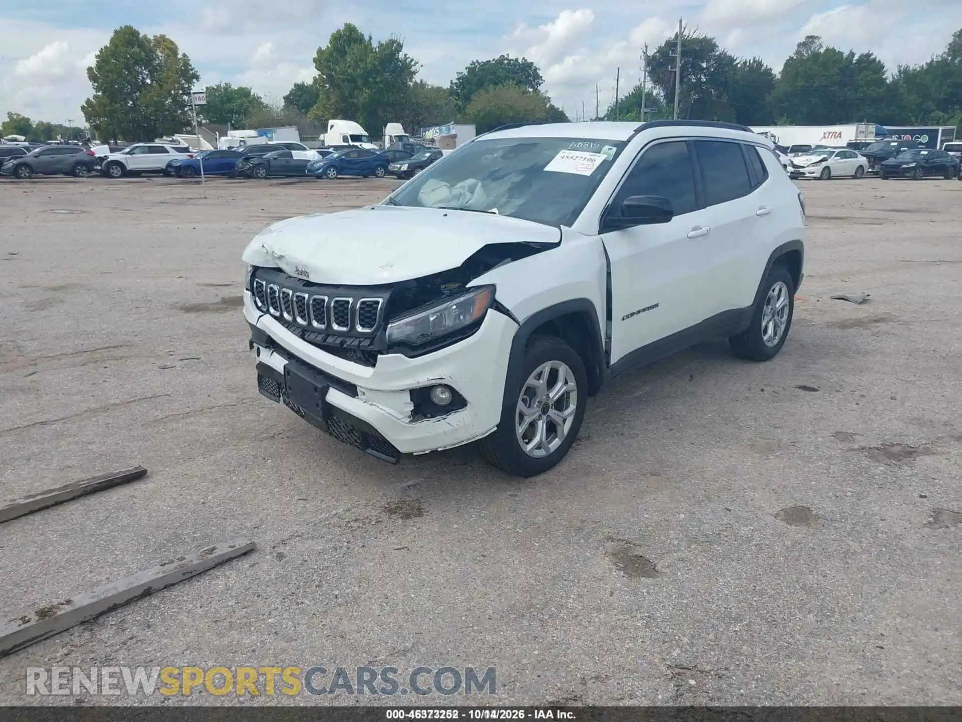 2 Photograph of a damaged car 3C4NJDBN6TT198190 JEEP COMPASS 2026