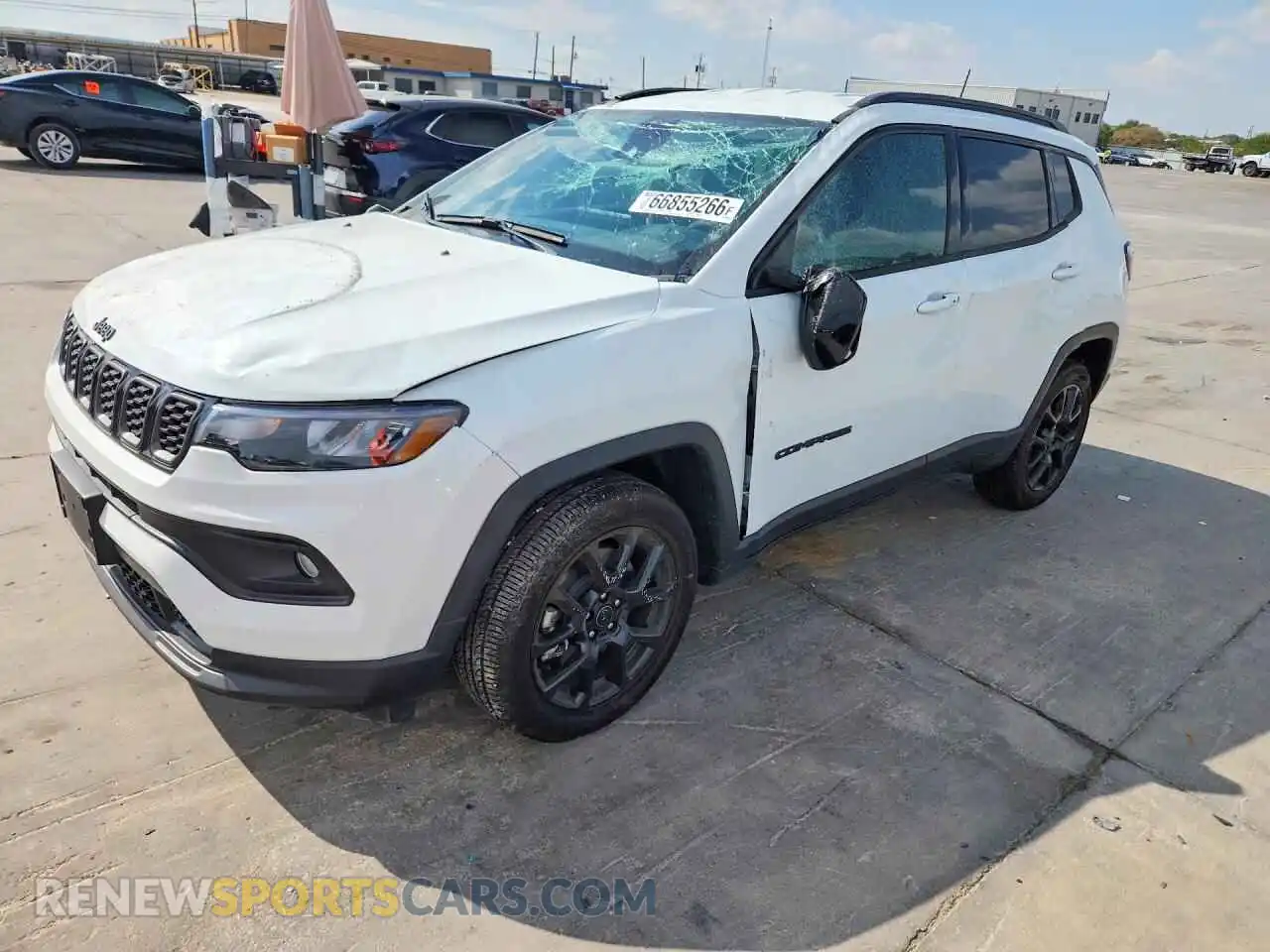 1 Photograph of a damaged car 3C4NJDBN6TT209592 JEEP COMPASS 2026