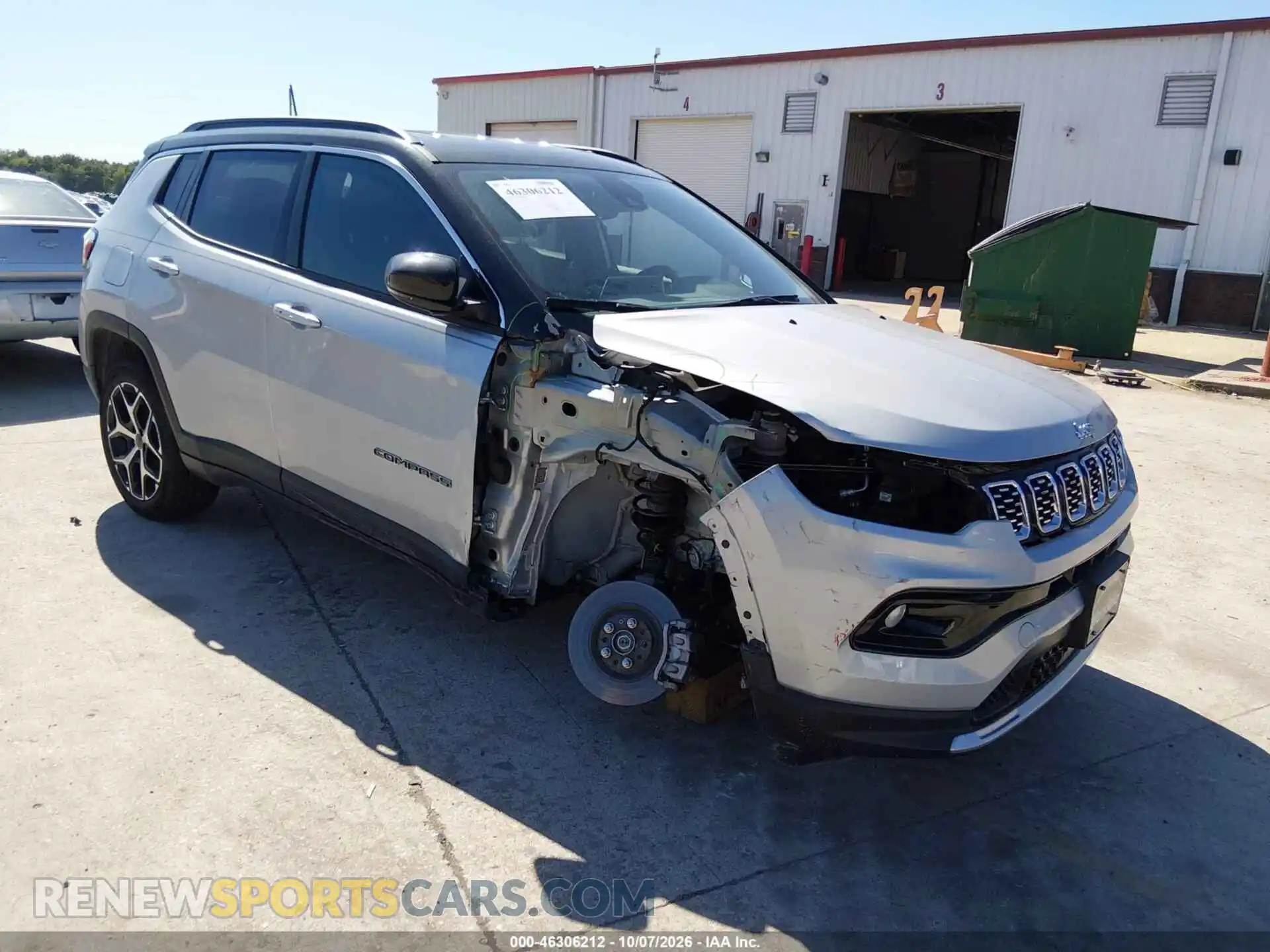 1 Photograph of a damaged car 3C4NJDCN0TT173431 JEEP COMPASS 2026