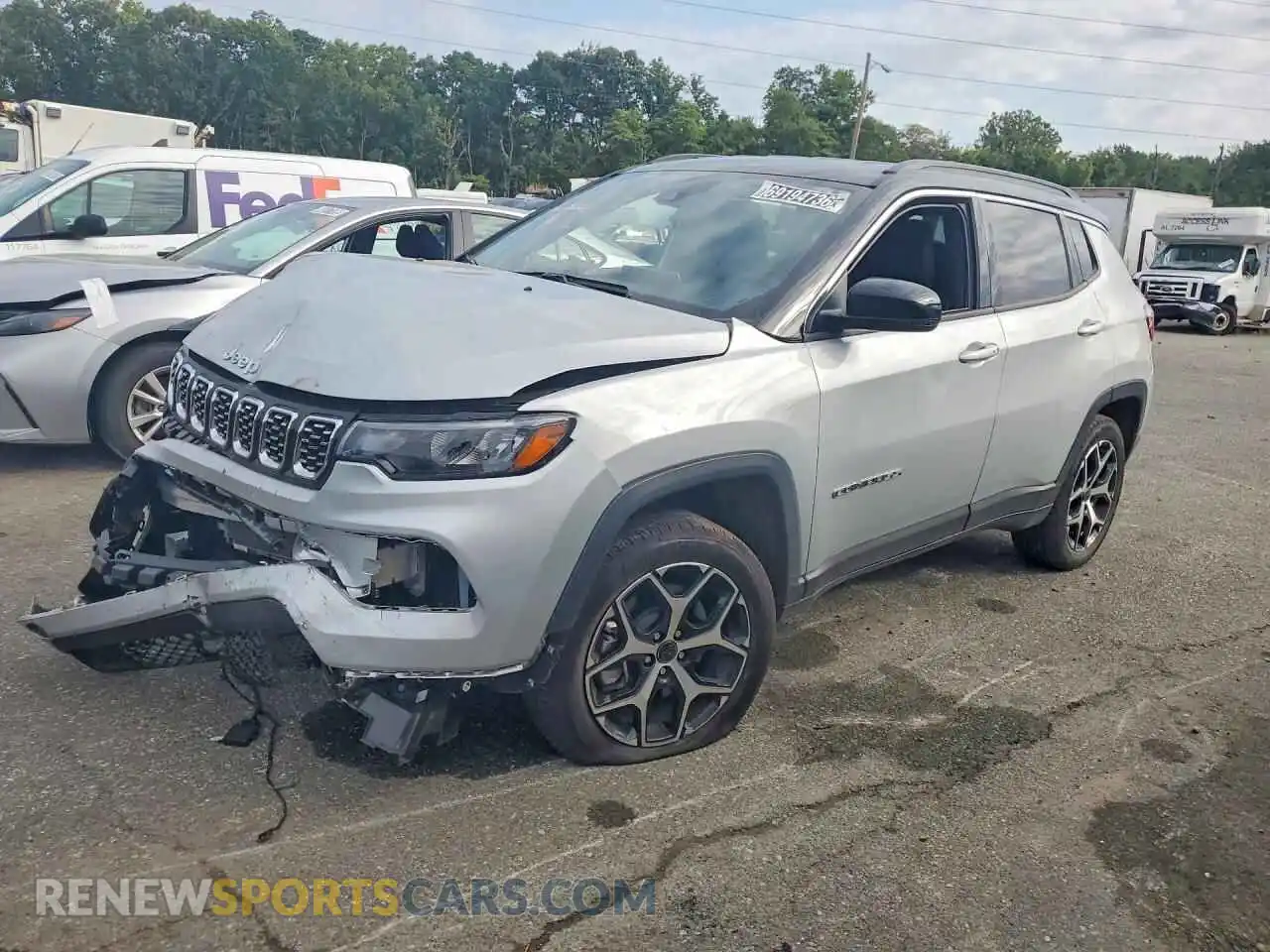 1 Photograph of a damaged car 3C4NJDCN0TT207139 JEEP COMPASS 2026