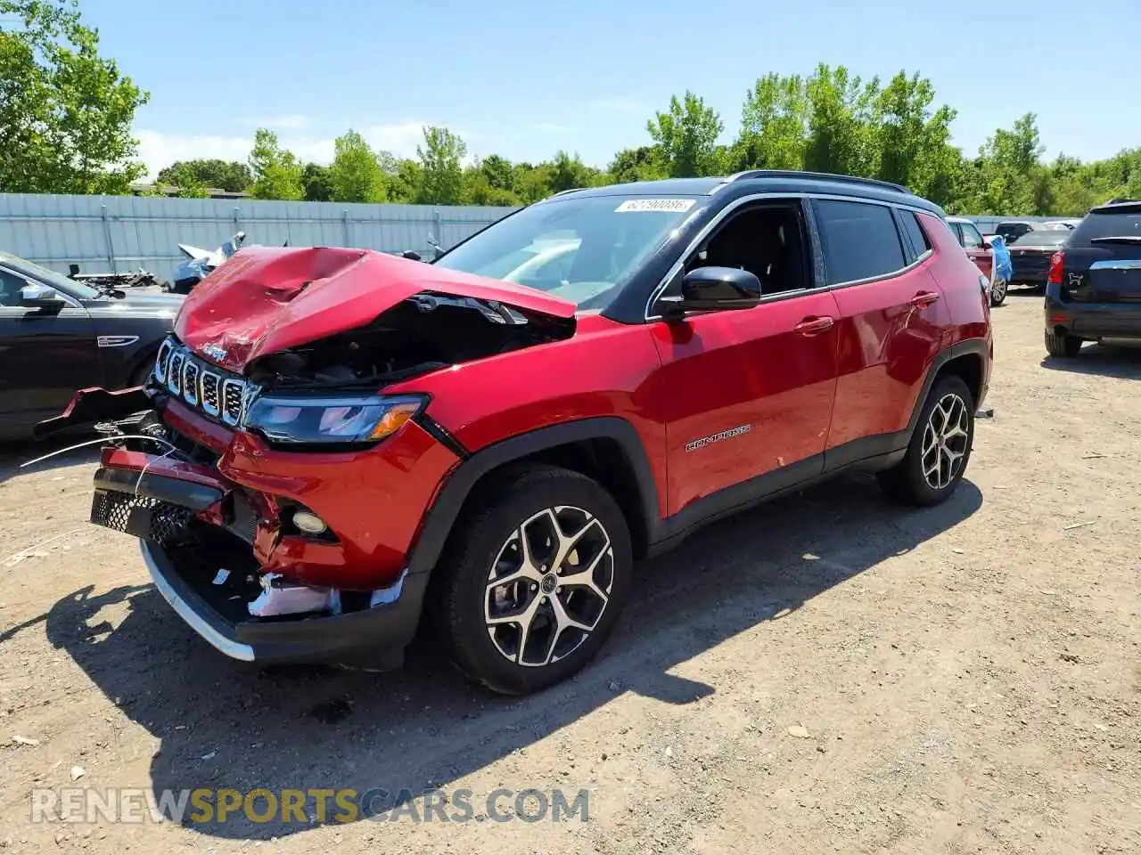 1 Photograph of a damaged car 3C4NJDCN2TT180624 JEEP COMPASS 2026