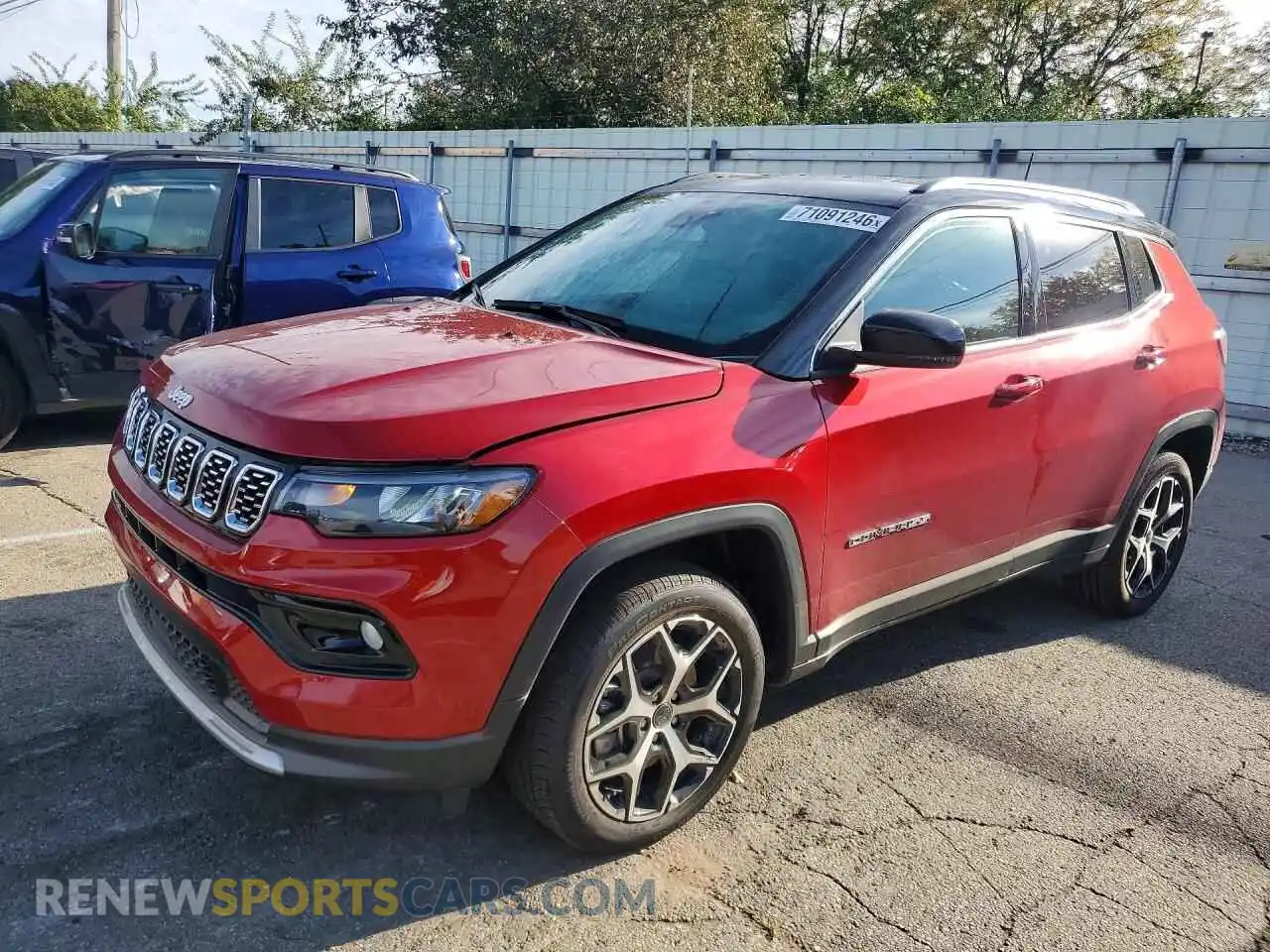 1 Фотография поврежденного автомобиля 3C4NJDCN3TT223125 JEEP COMPASS 2026