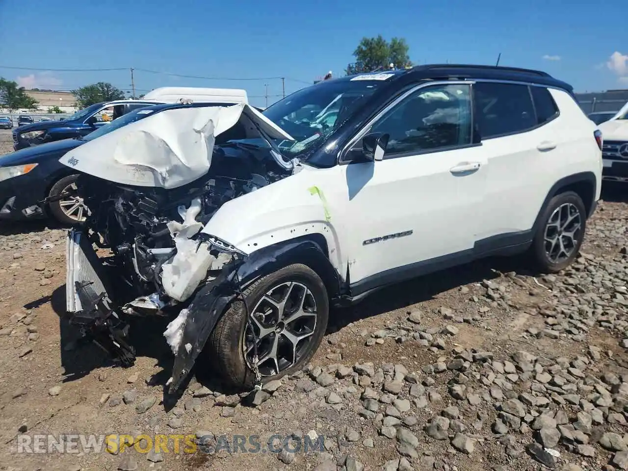 1 Photograph of a damaged car 3C4NJDCN5TT173666 JEEP COMPASS 2026