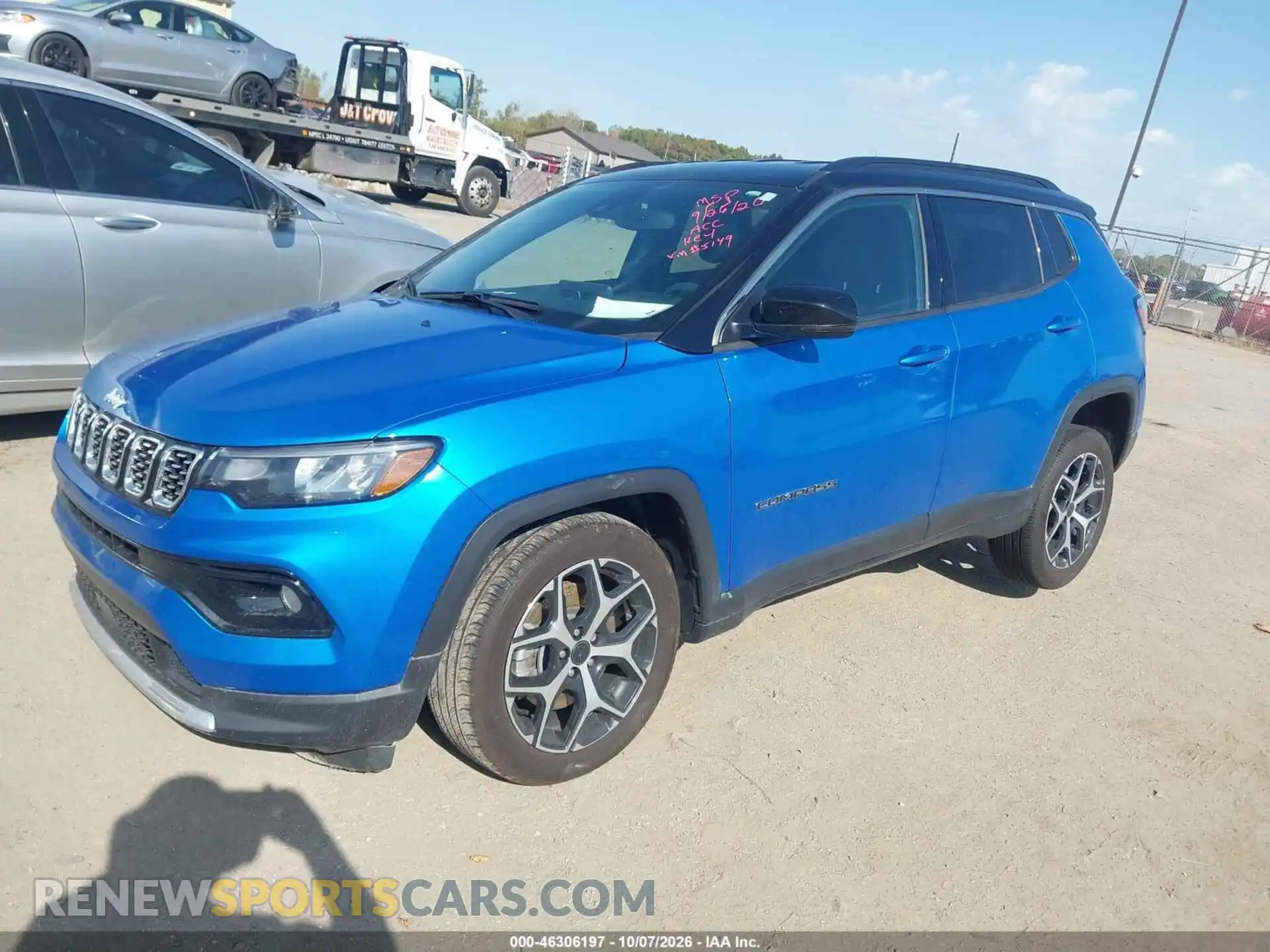 2 Photograph of a damaged car 3C4NJDCN6TT175149 JEEP COMPASS 2026
