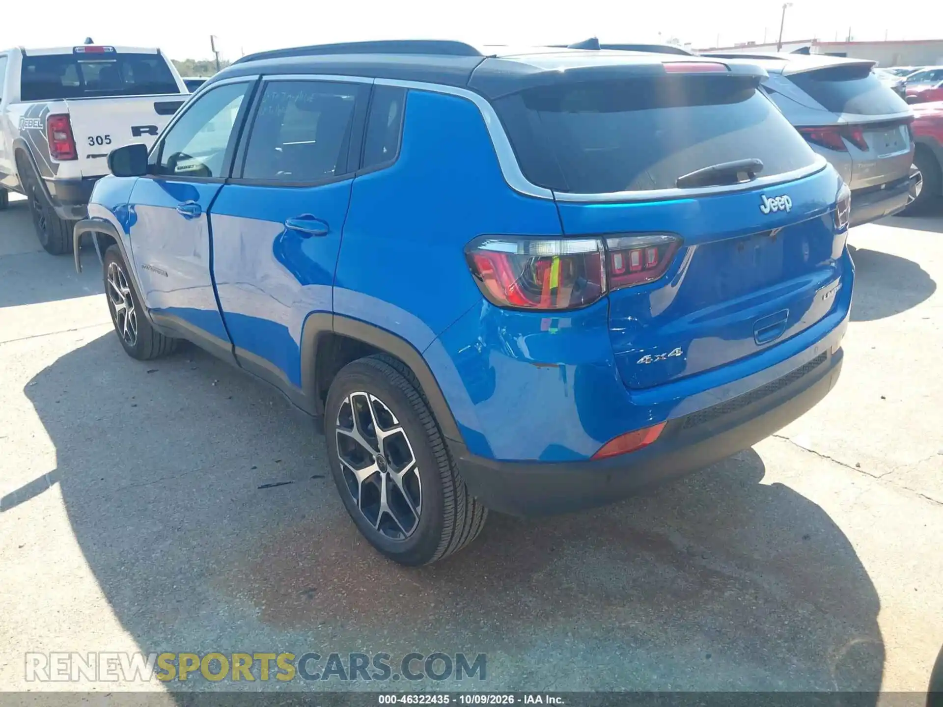 3 fotografías del automóvil dañado 3C4NJDCN6TT187253 JEEP COMPASS 2026