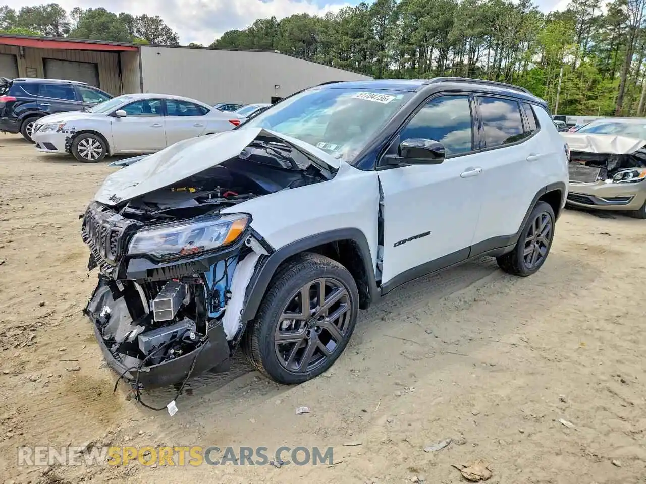1 fotografías del automóvil dañado 3C4NJDCN8TT165352 JEEP COMPASS 2026