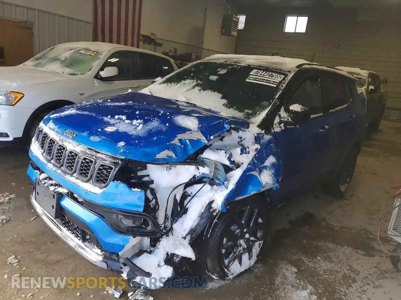1 Photograph of a damaged car 3C4NJDCN9TT187781 JEEP COMPASS 2026