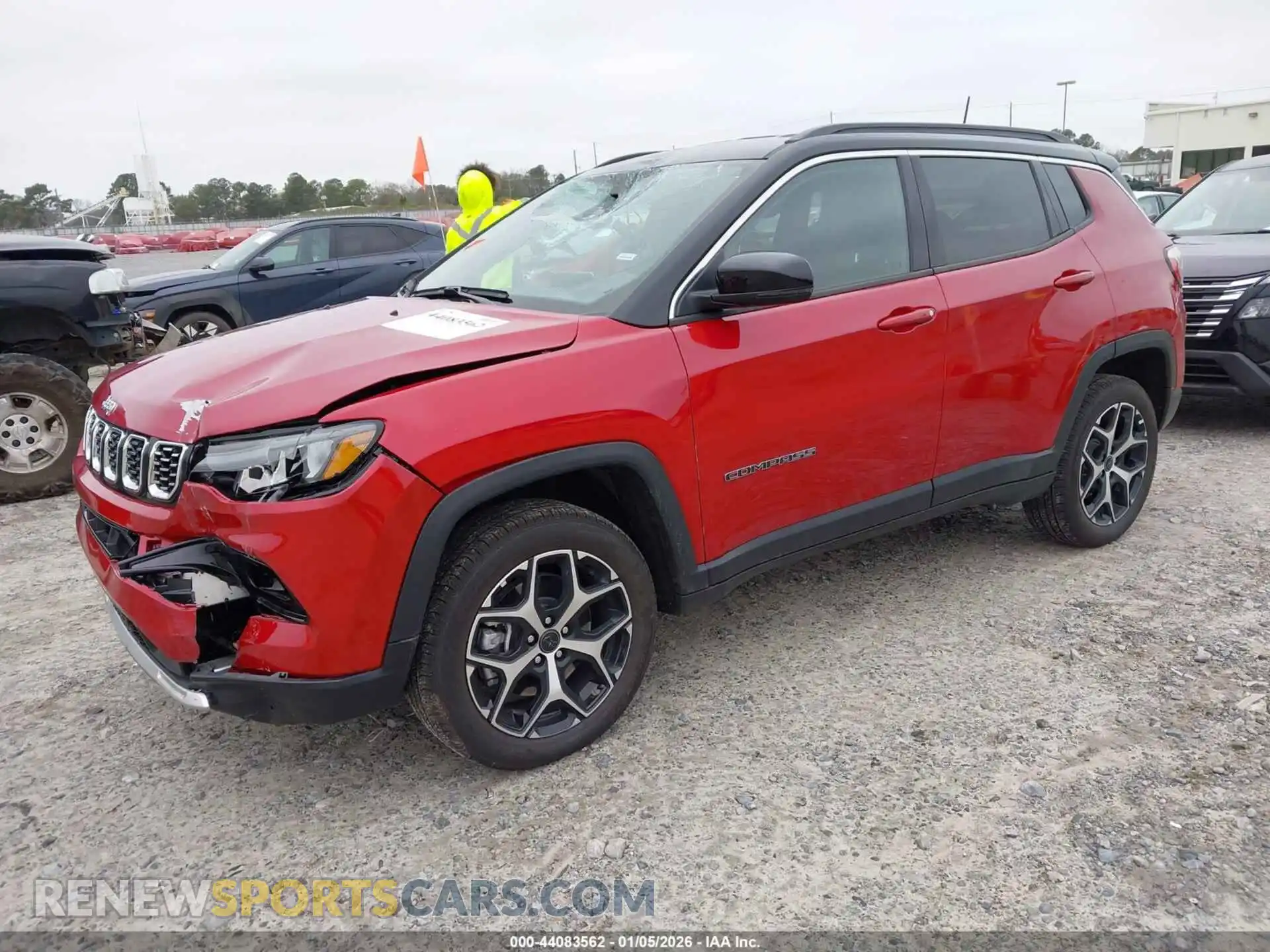 2 Photograph of a damaged car 3C4NJDCN9TT196125 JEEP COMPASS 2026