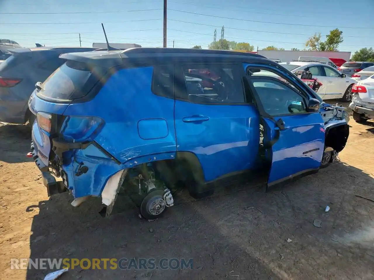 3 Photograph of a damaged car 3C4NJDDN3TT152975 JEEP COMPASS 2026