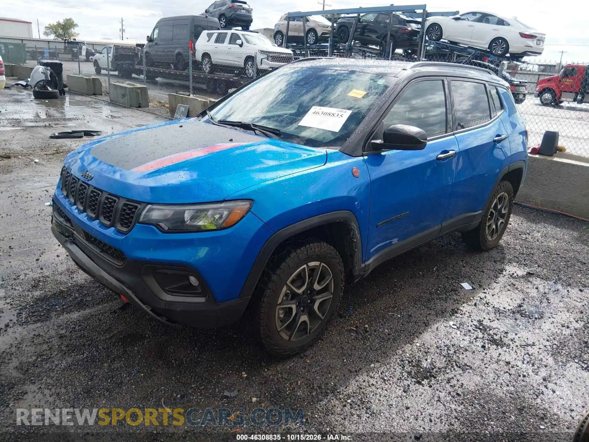 2 Photograph of a damaged car 3C4NJDDN5TT193026 JEEP COMPASS 2026