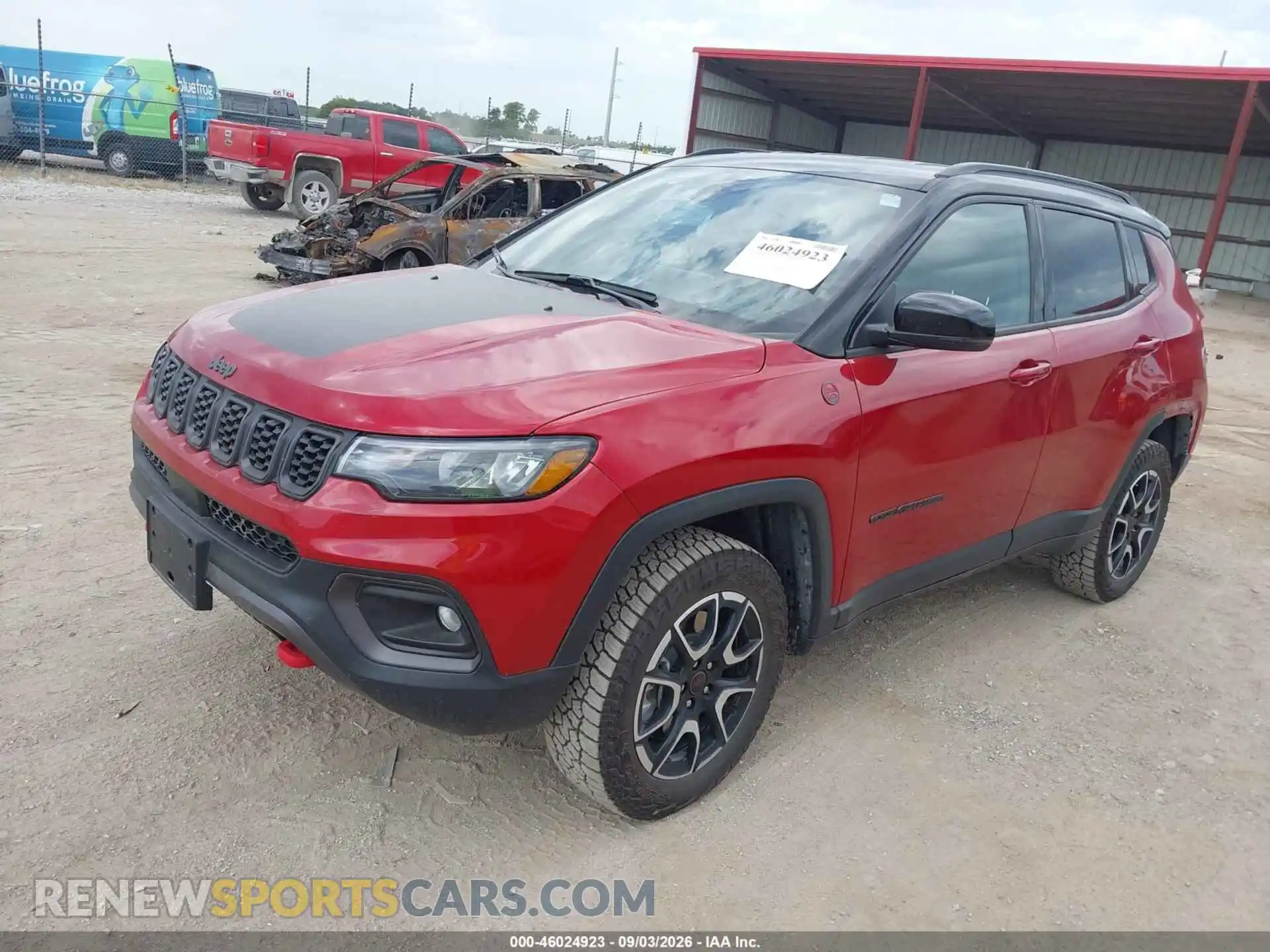 2 Photograph of a damaged car 3C4NJDDN8TT181100 JEEP COMPASS 2026