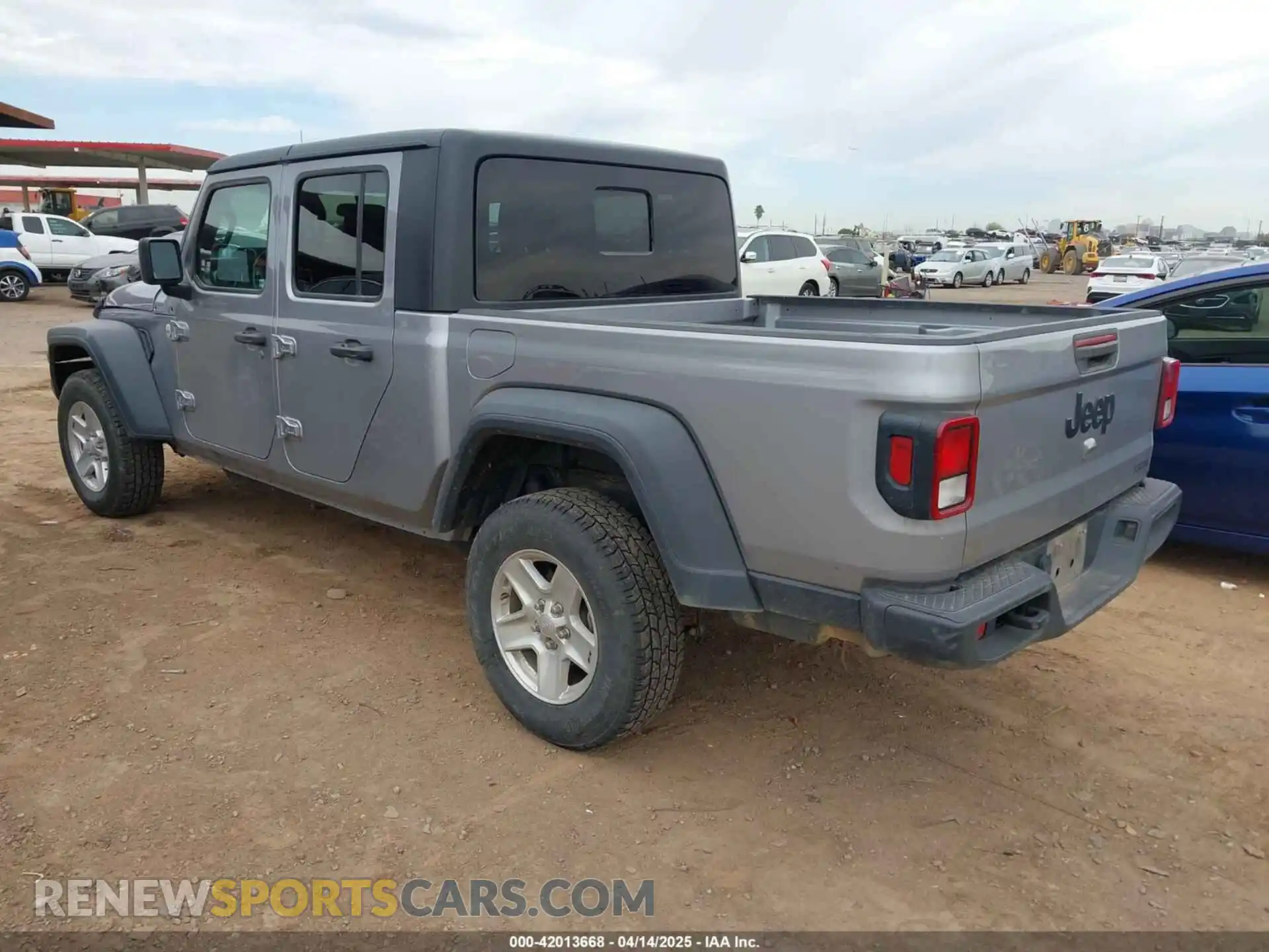 3 Photograph of a damaged car 1C6HJTAG1LL141165 JEEP GLADIATOR 2020