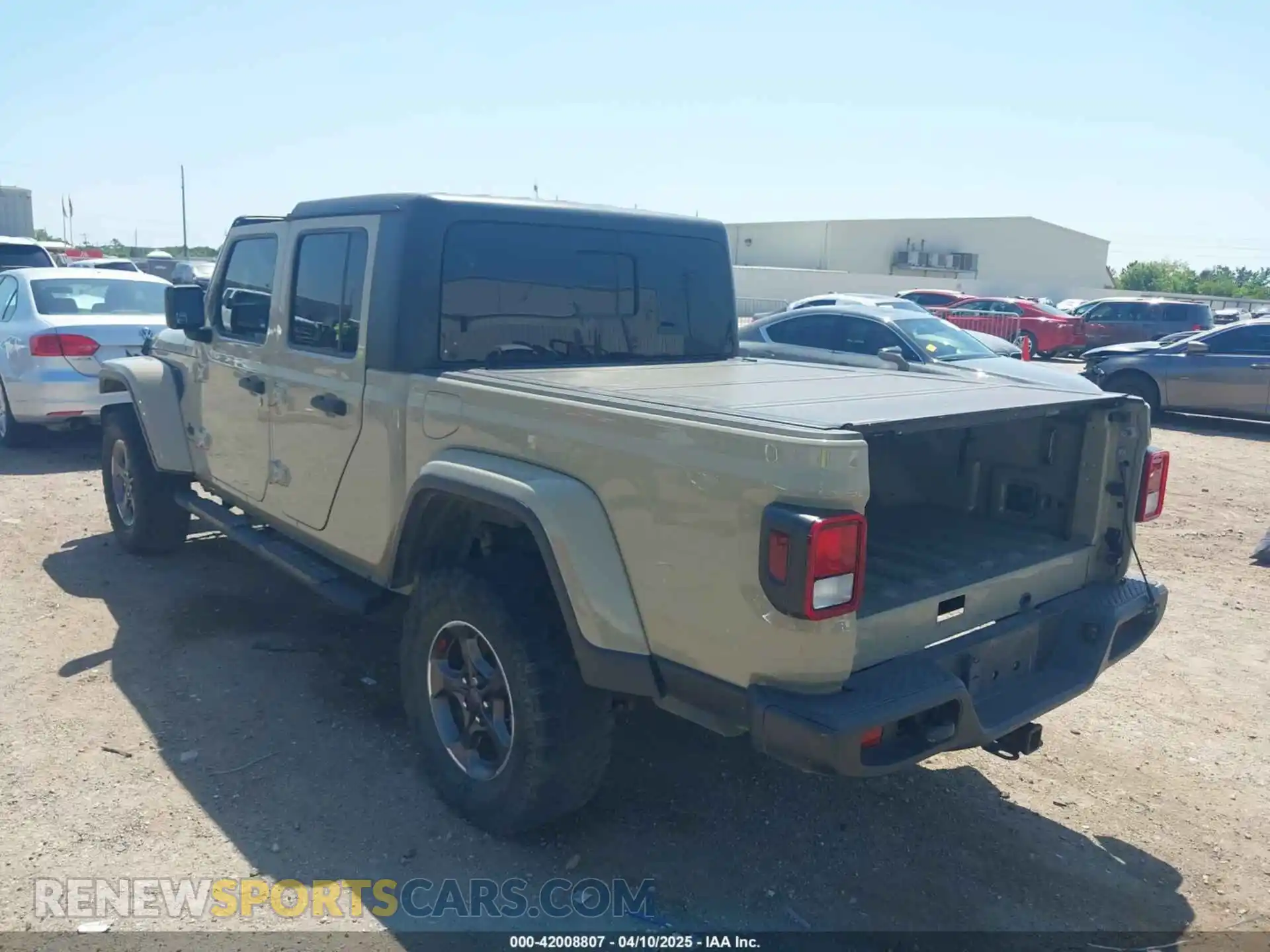 3 Photograph of a damaged car 1C6HJTAG1LL173646 JEEP GLADIATOR 2020