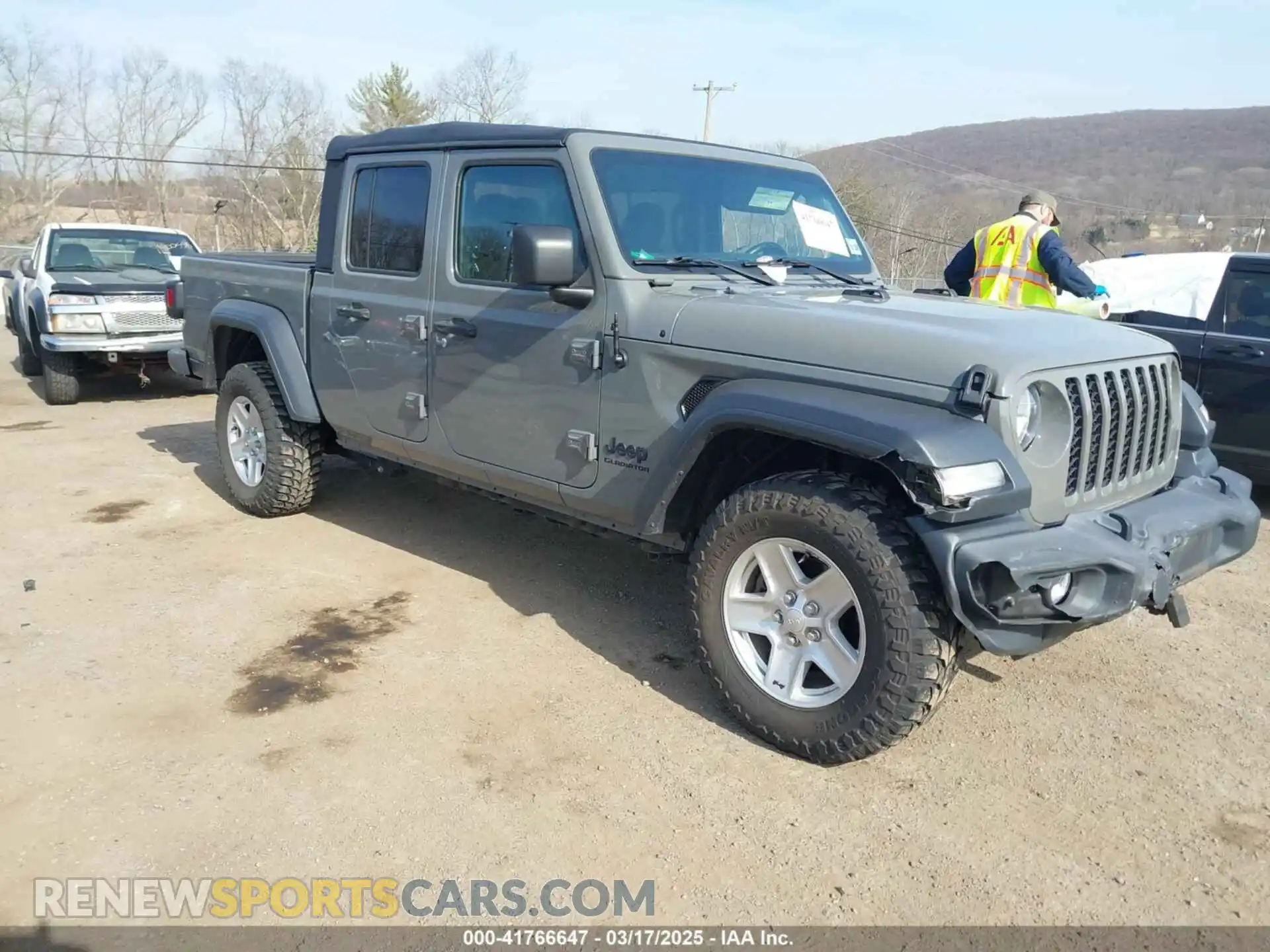 1 Фотография поврежденного автомобиля 1C6HJTAG2LL157701 JEEP GLADIATOR 2020