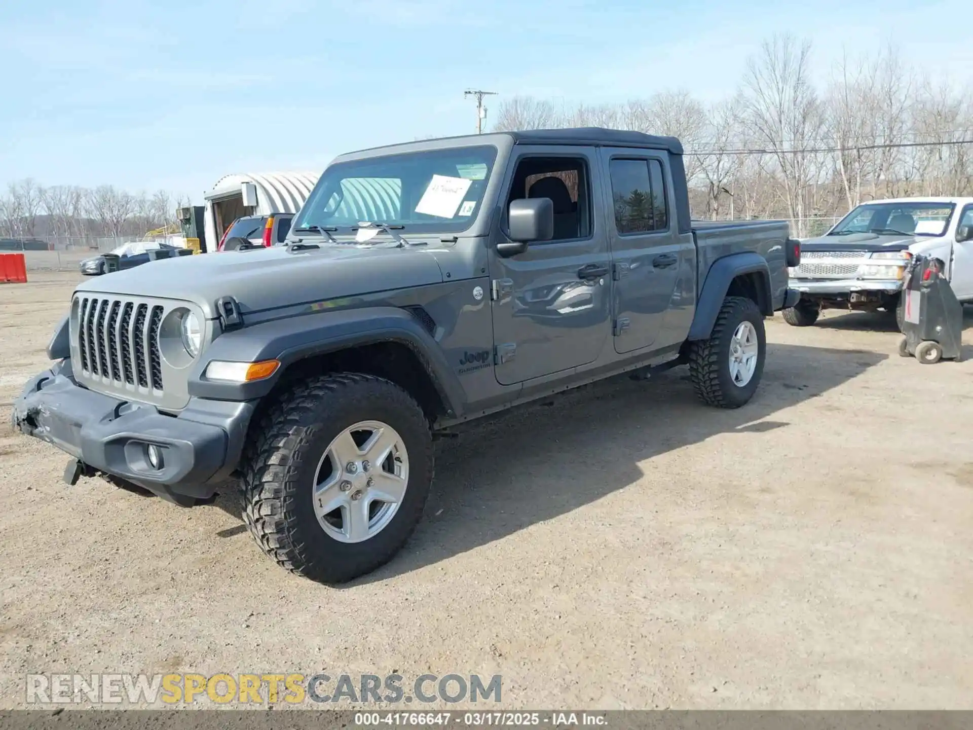 2 Фотография поврежденного автомобиля 1C6HJTAG2LL157701 JEEP GLADIATOR 2020