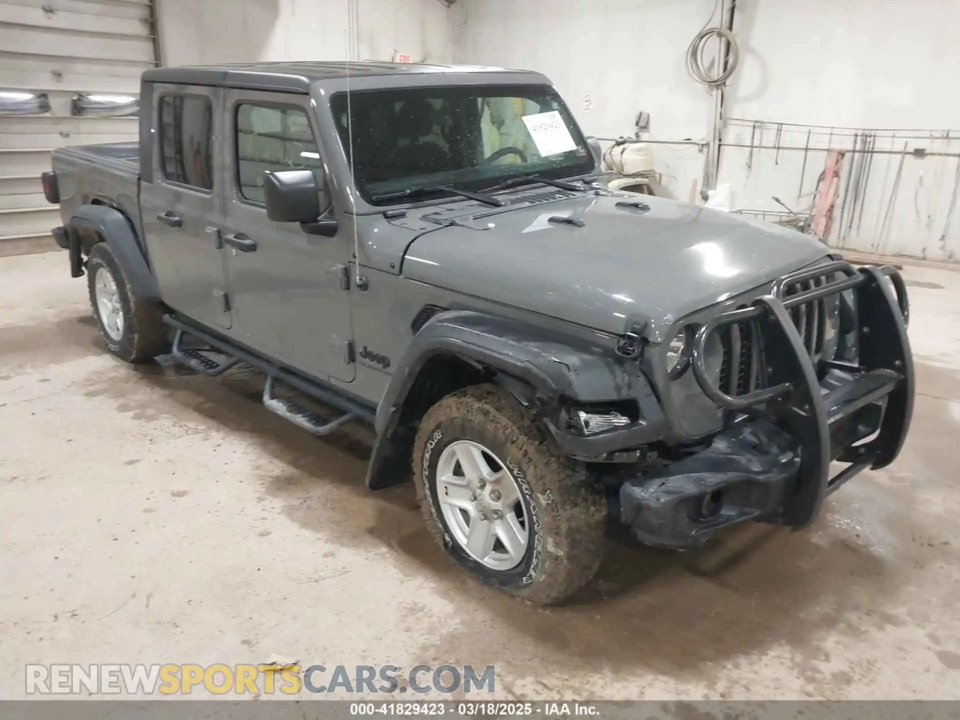 1 Photograph of a damaged car 1C6HJTAG4LL143864 JEEP GLADIATOR 2020