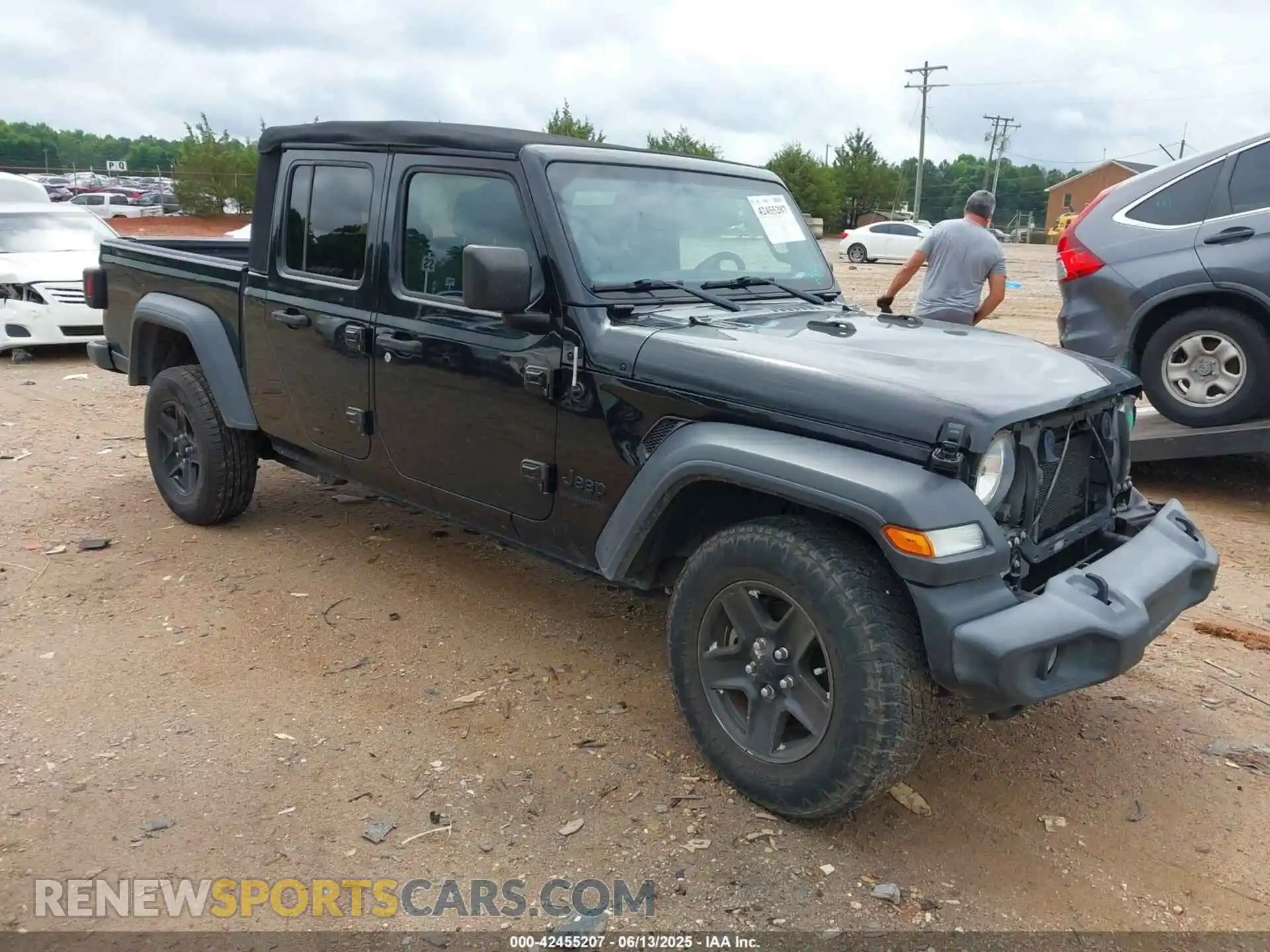 1 fotografías del automóvil dañado 1C6HJTAG6LL127634 JEEP GLADIATOR 2020