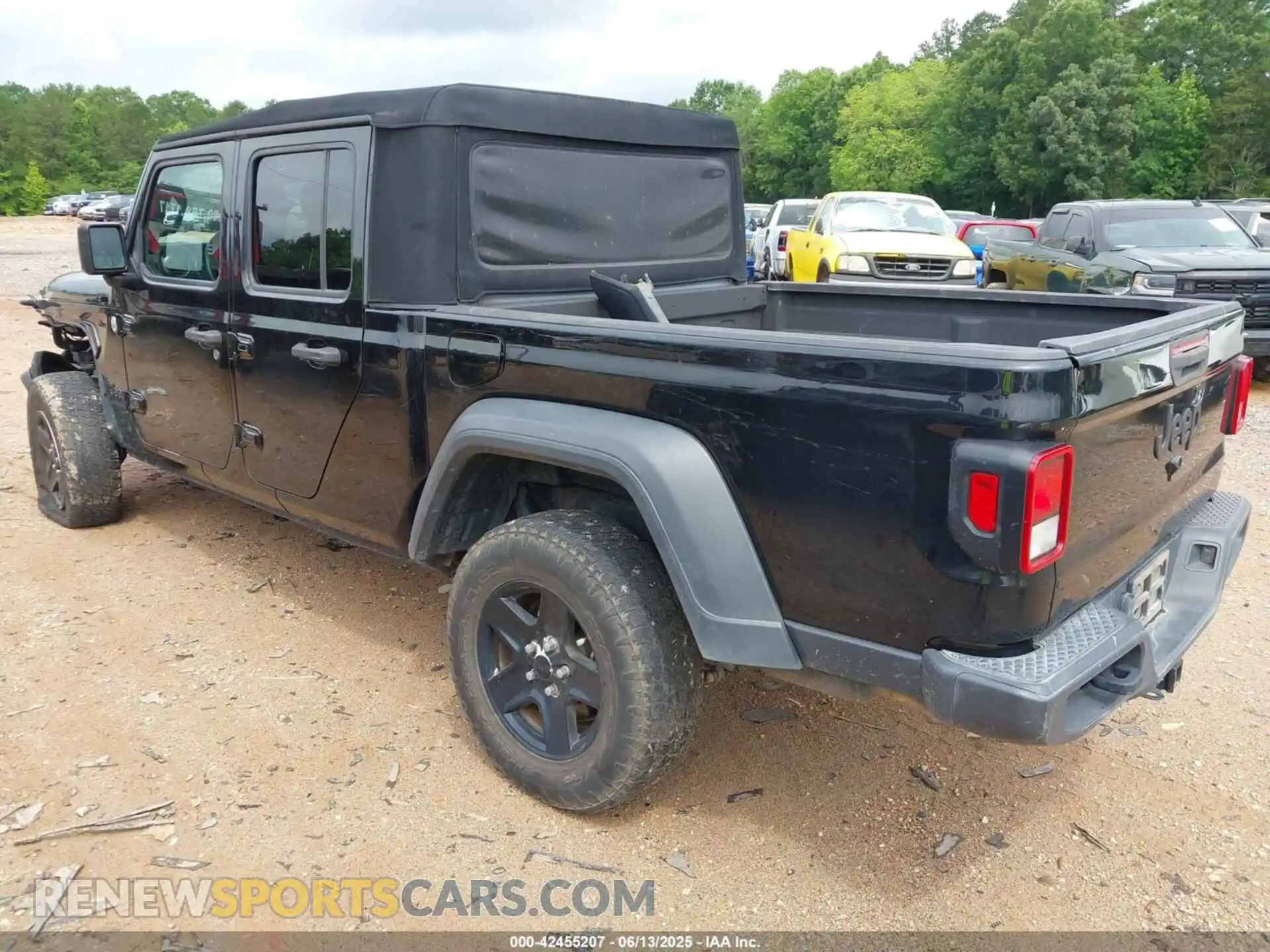 3 fotografías del automóvil dañado 1C6HJTAG6LL127634 JEEP GLADIATOR 2020