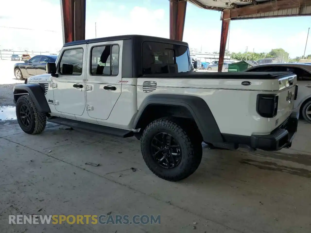 2 Photograph of a damaged car 1C6HJTAG7LL127142 JEEP GLADIATOR 2020