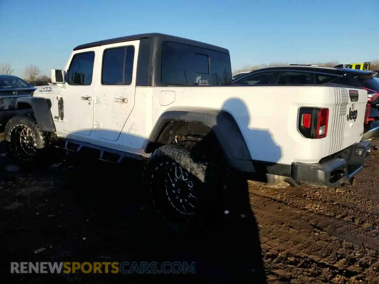 2 Photograph of a damaged car 1C6HJTAG8LL182148 JEEP GLADIATOR 2020