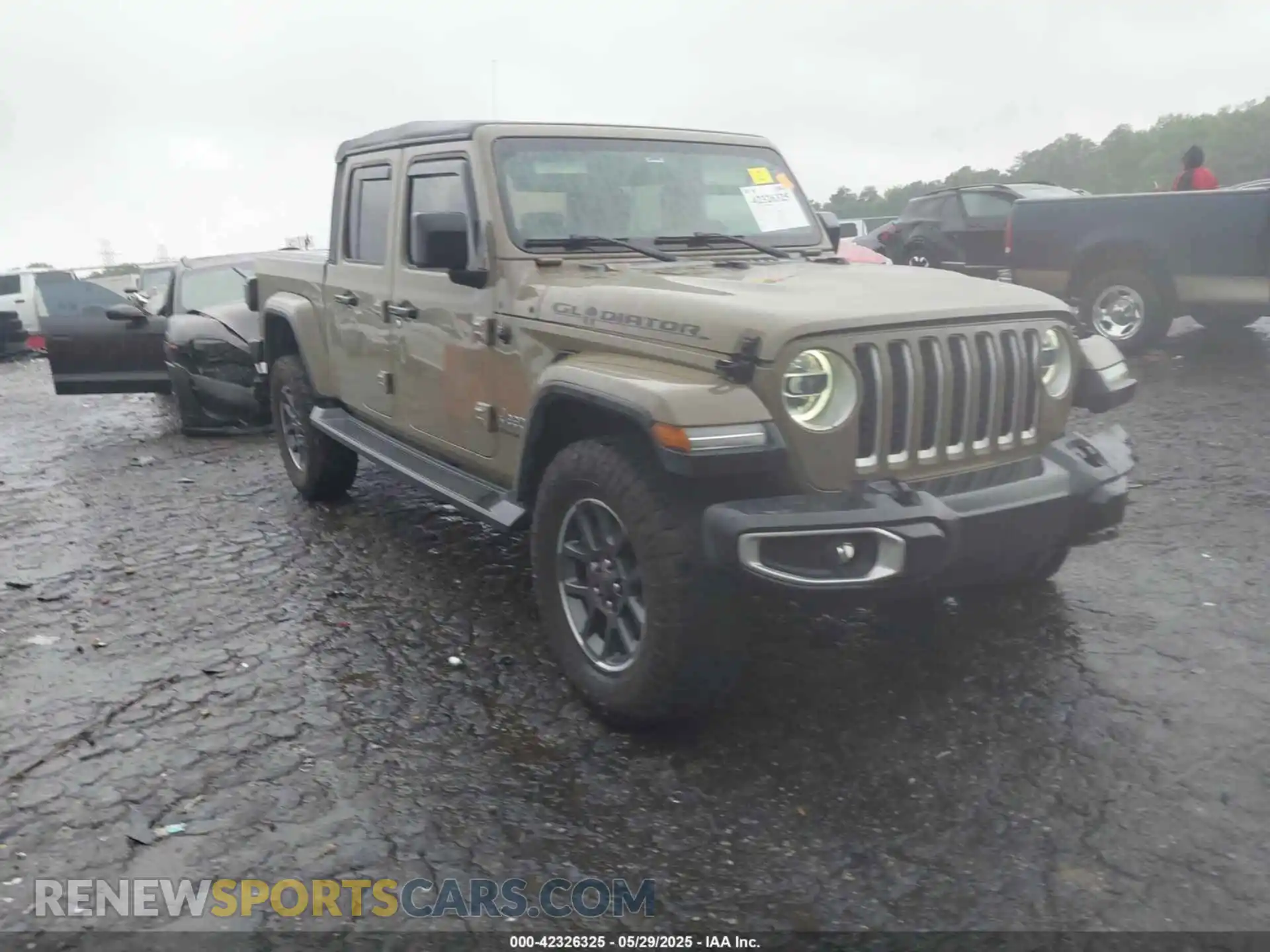 1 Photograph of a damaged car 1C6HJTFG0LL160699 JEEP GLADIATOR 2020