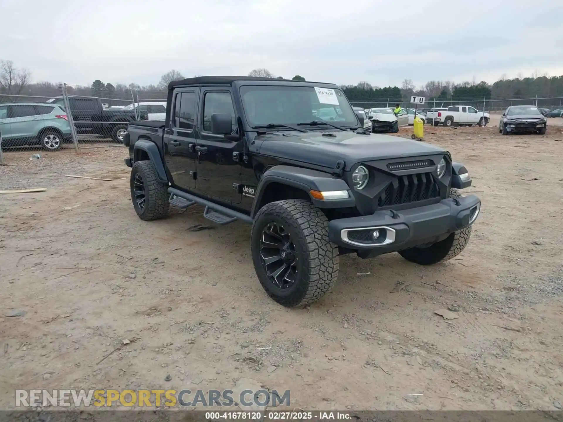 1 Photograph of a damaged car 1C6HJTFG2LL156105 JEEP GLADIATOR 2020