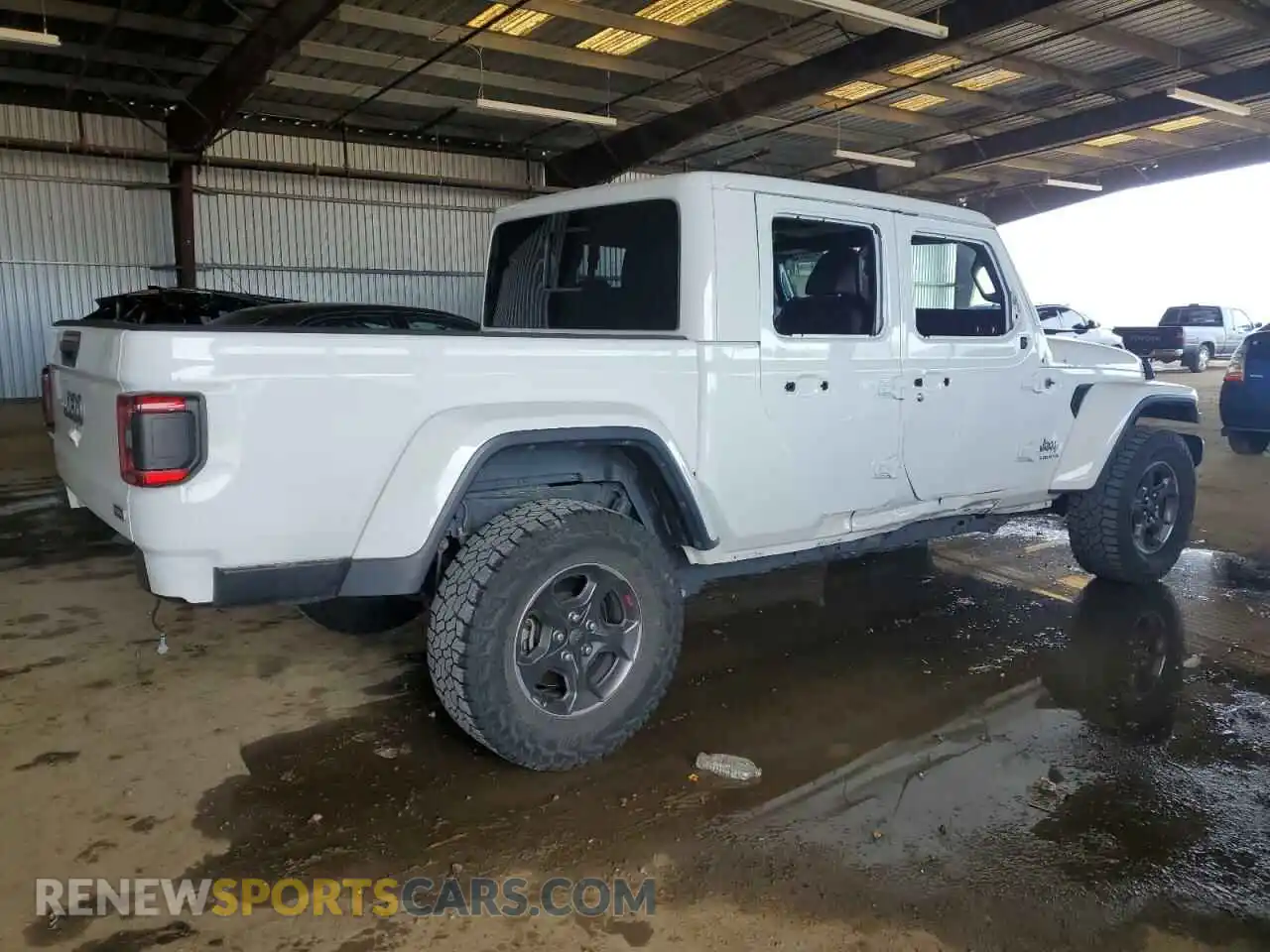 3 Photograph of a damaged car 1C6HJTFG4LL123056 JEEP GLADIATOR 2020