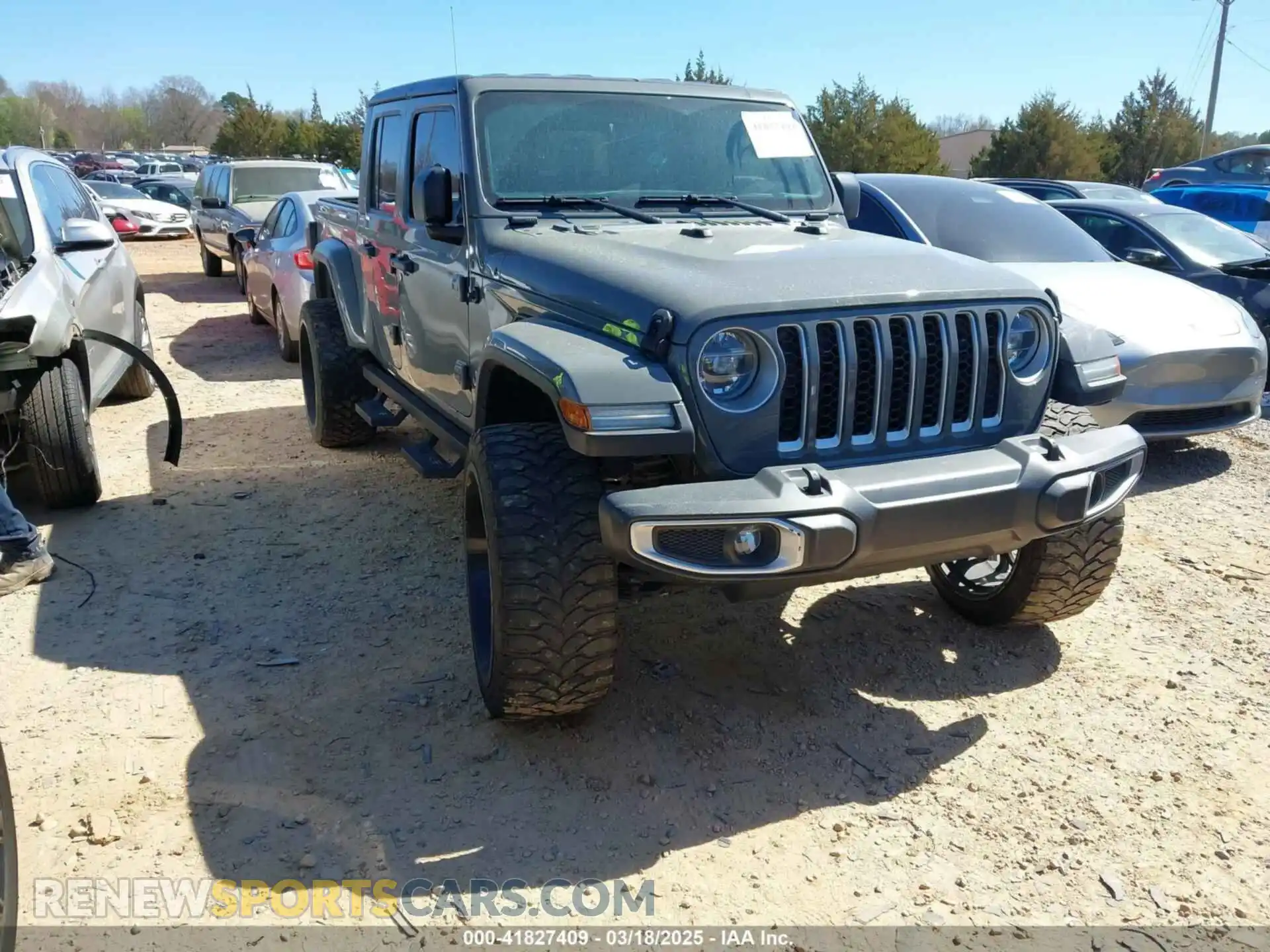 1 Photograph of a damaged car 1C6HJTFG4LL143369 JEEP GLADIATOR 2020