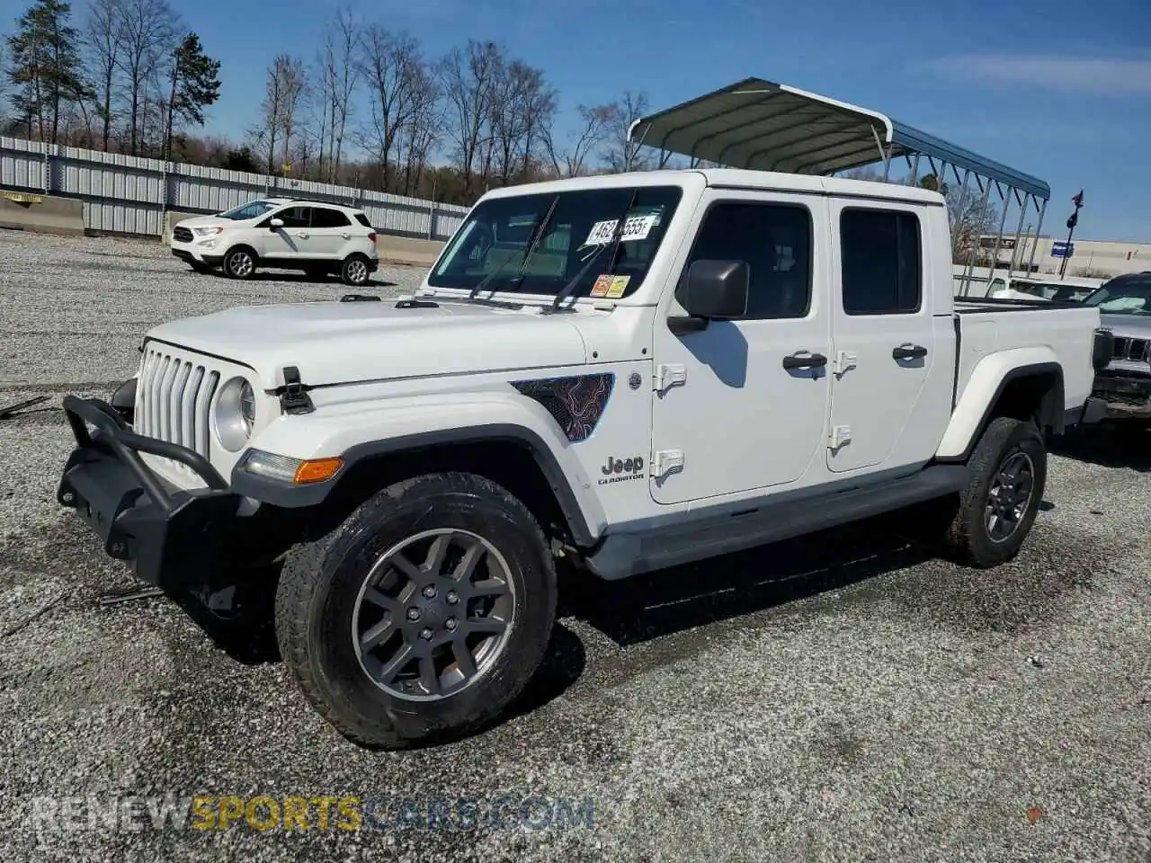 1 Photograph of a damaged car 1C6HJTFGXLL181768 JEEP GLADIATOR 2020