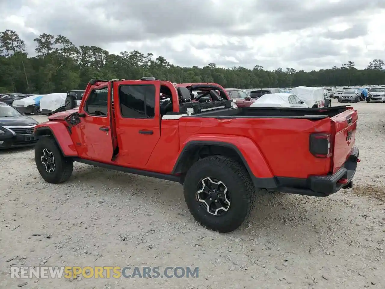 2 Photograph of a damaged car 1C6JJTBG4LL167159 JEEP GLADIATOR 2020