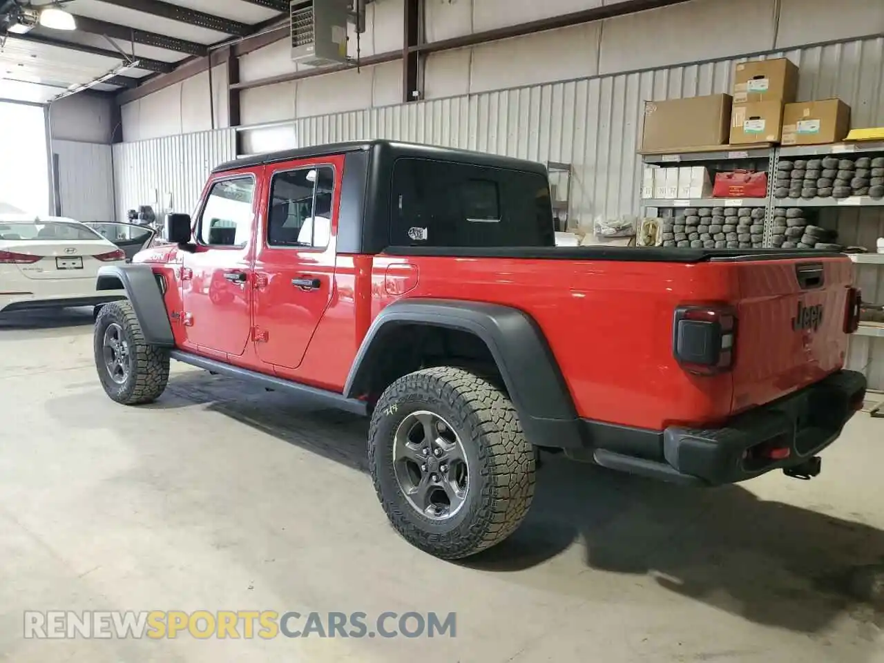 2 Photograph of a damaged car 1C6JJTBG8LL155550 JEEP GLADIATOR 2020