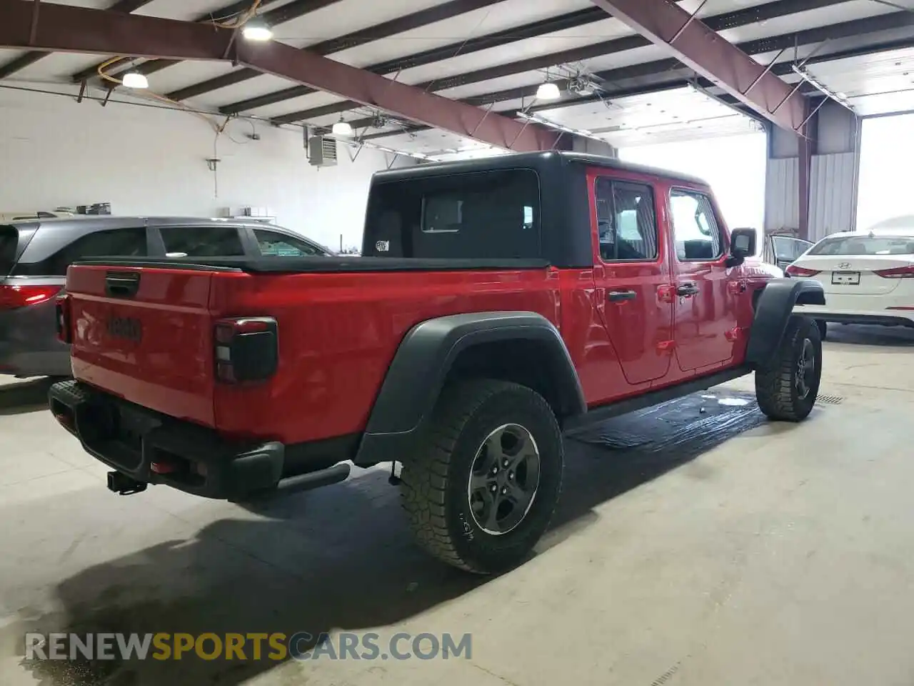 3 Photograph of a damaged car 1C6JJTBG8LL155550 JEEP GLADIATOR 2020