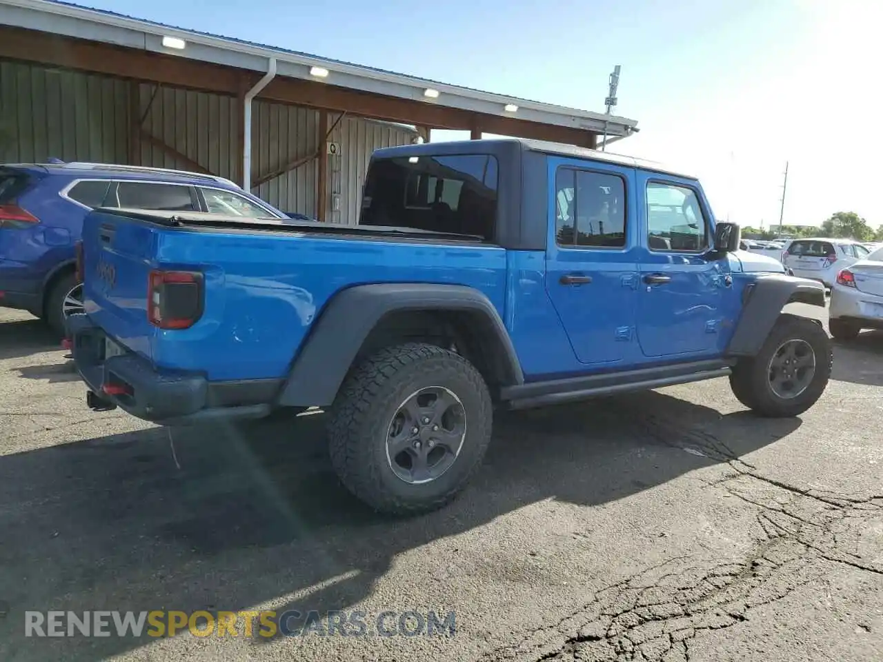 3 Photograph of a damaged car 1C6JJTBGXLL179073 JEEP GLADIATOR 2020