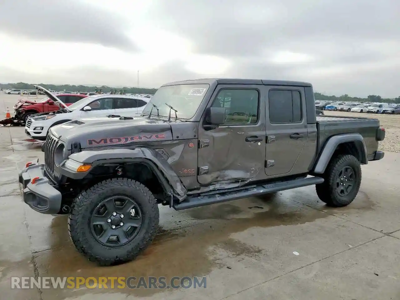 1 Photograph of a damaged car 1C6JJTEG8LL207481 JEEP GLADIATOR 2020
