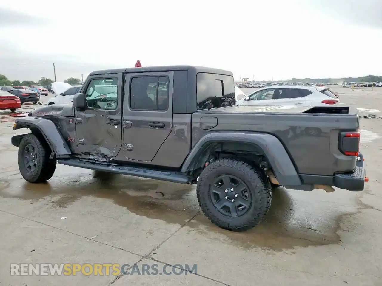 2 Photograph of a damaged car 1C6JJTEG8LL207481 JEEP GLADIATOR 2020
