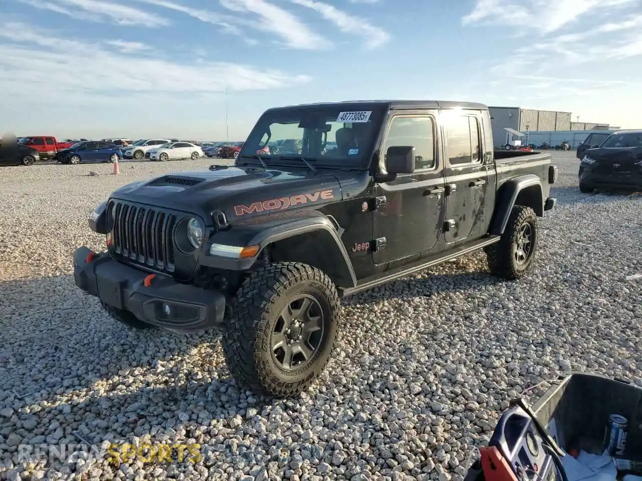 1 Photograph of a damaged car 1C6JJTEG9LL205738 JEEP GLADIATOR 2020