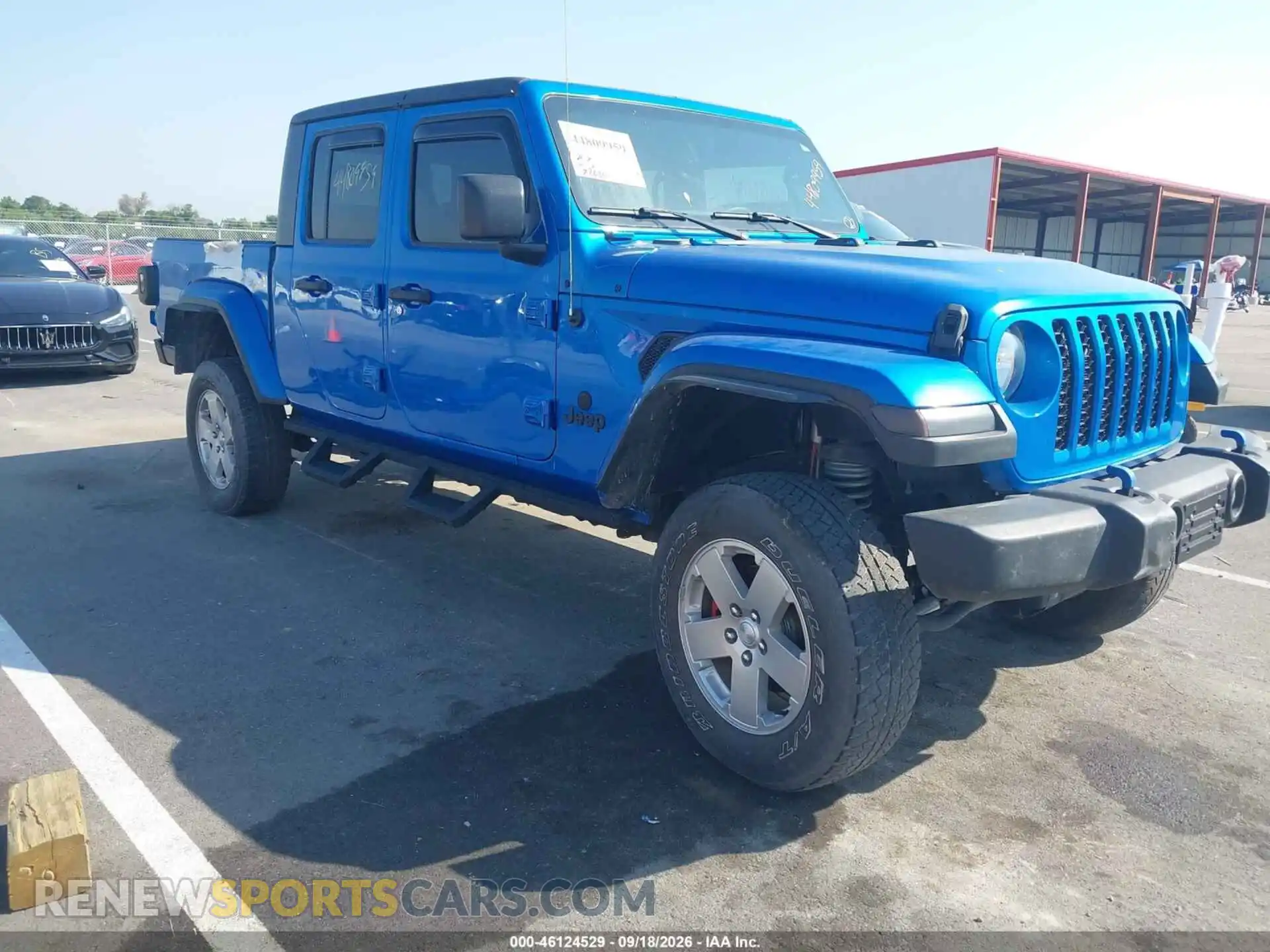 1 Photograph of a damaged car 1C6HJTAG0ML507280 JEEP GLADIATOR 2021