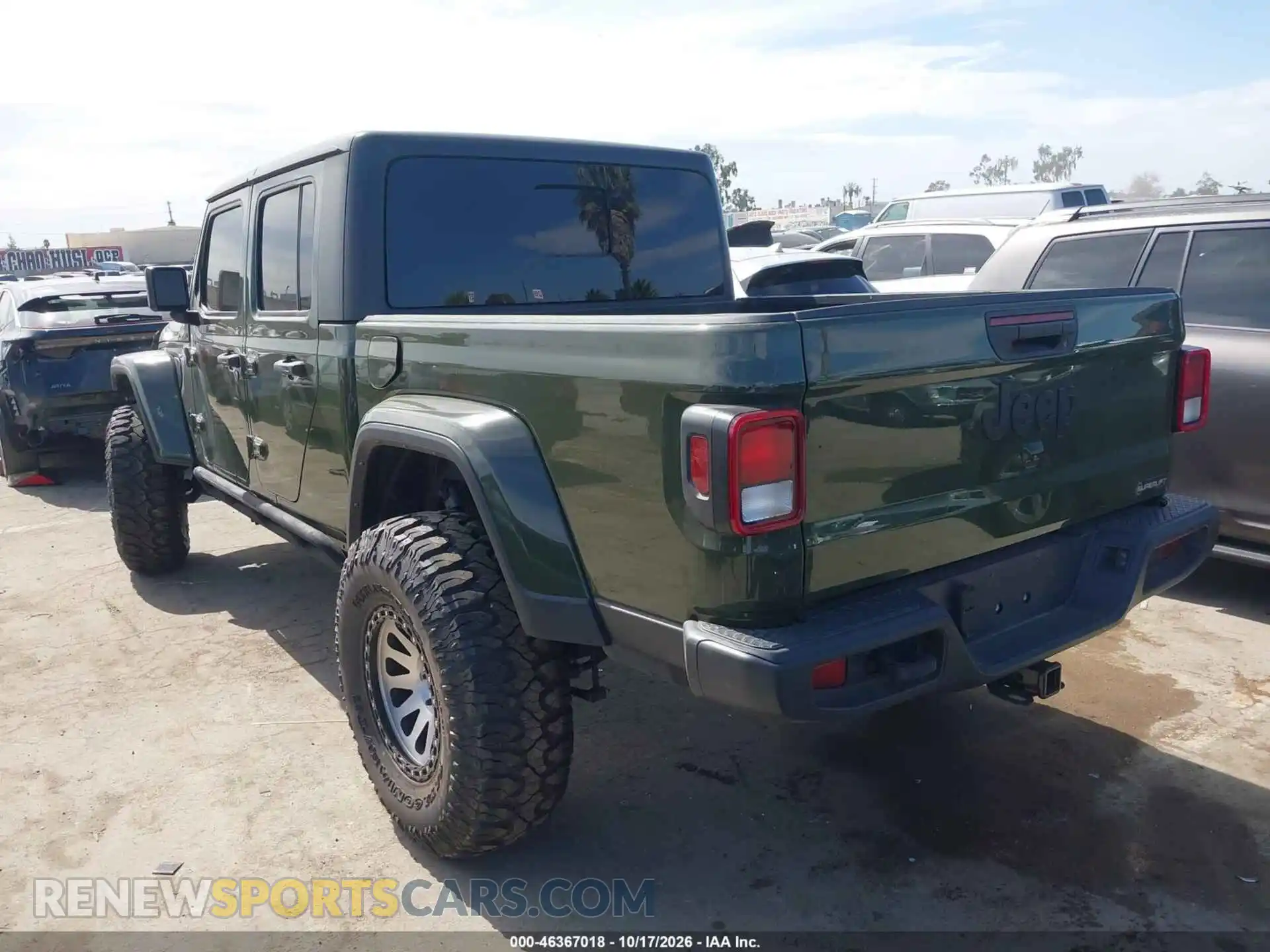 3 Фотография поврежденного автомобиля 1C6HJTAG0ML582805 JEEP GLADIATOR 2021