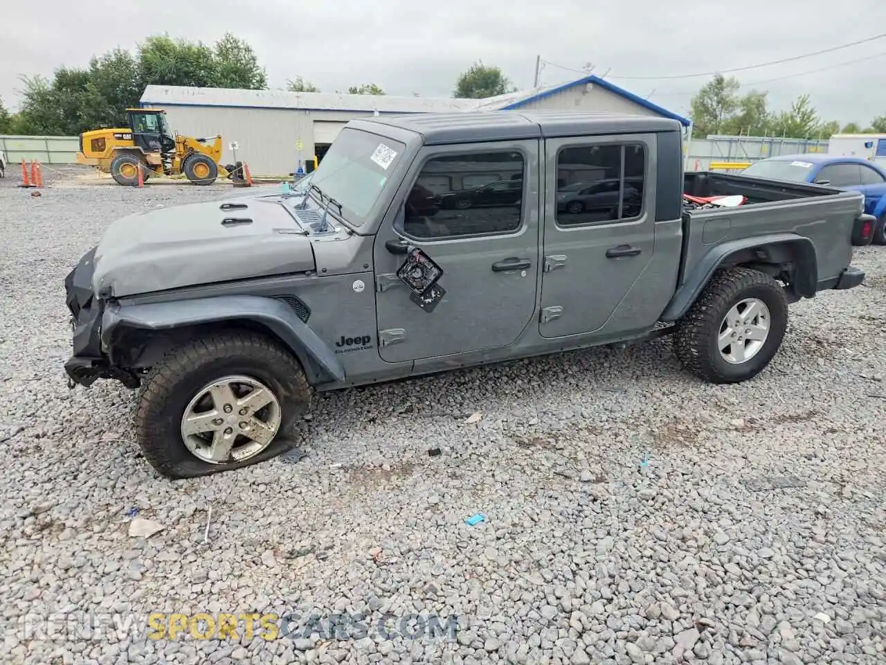 1 Фотография поврежденного автомобиля 1C6HJTAG1ML522595 JEEP GLADIATOR 2021