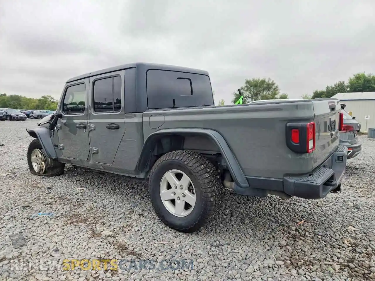 2 Фотография поврежденного автомобиля 1C6HJTAG1ML522595 JEEP GLADIATOR 2021