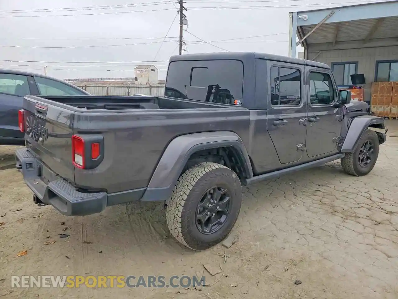 3 Photograph of a damaged car 1C6HJTAG1ML609445 JEEP GLADIATOR 2021