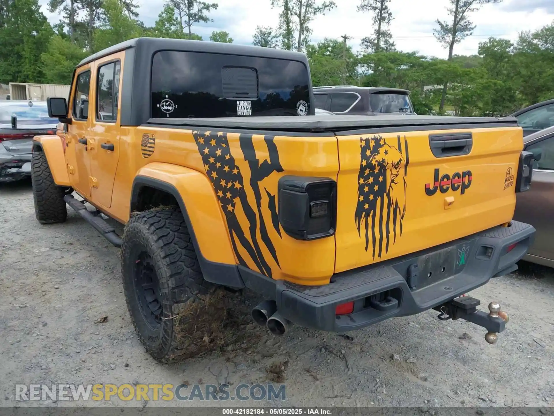 3 Photograph of a damaged car 1C6HJTAG2ML543715 JEEP GLADIATOR 2021