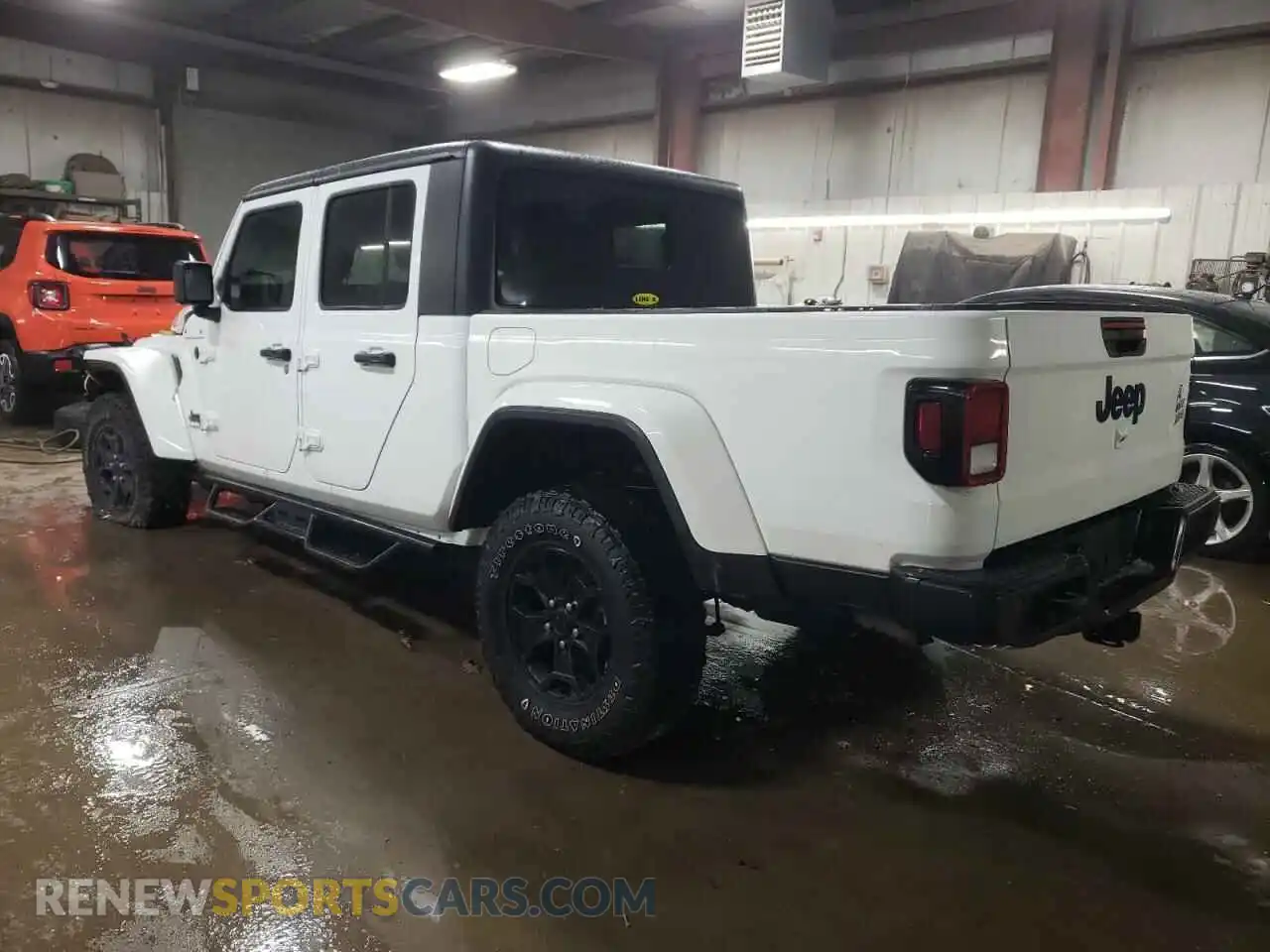 2 Photograph of a damaged car 1C6HJTAG2ML563219 JEEP GLADIATOR 2021