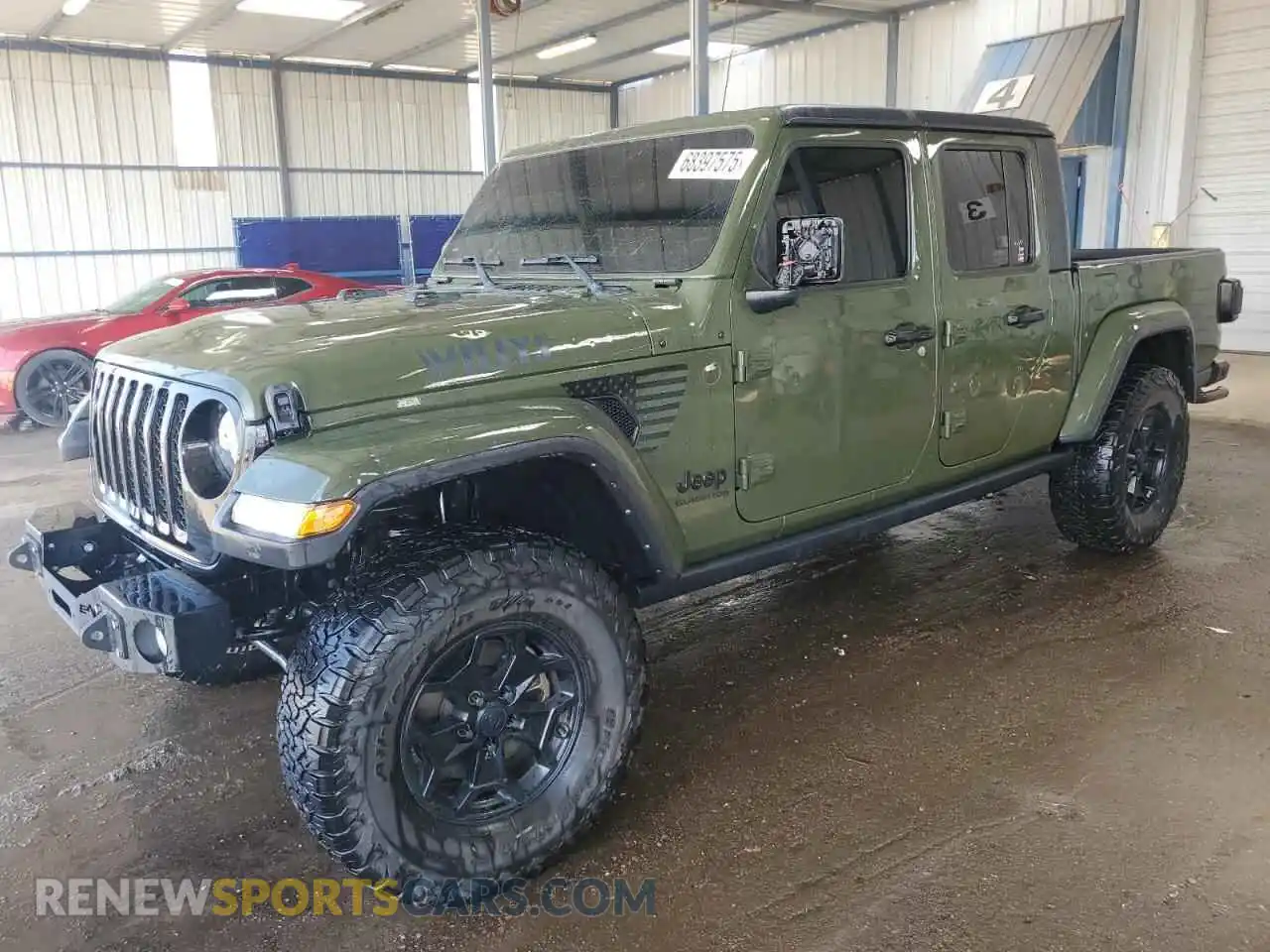 1 Фотография поврежденного автомобиля 1C6HJTAG2ML581011 JEEP GLADIATOR 2021