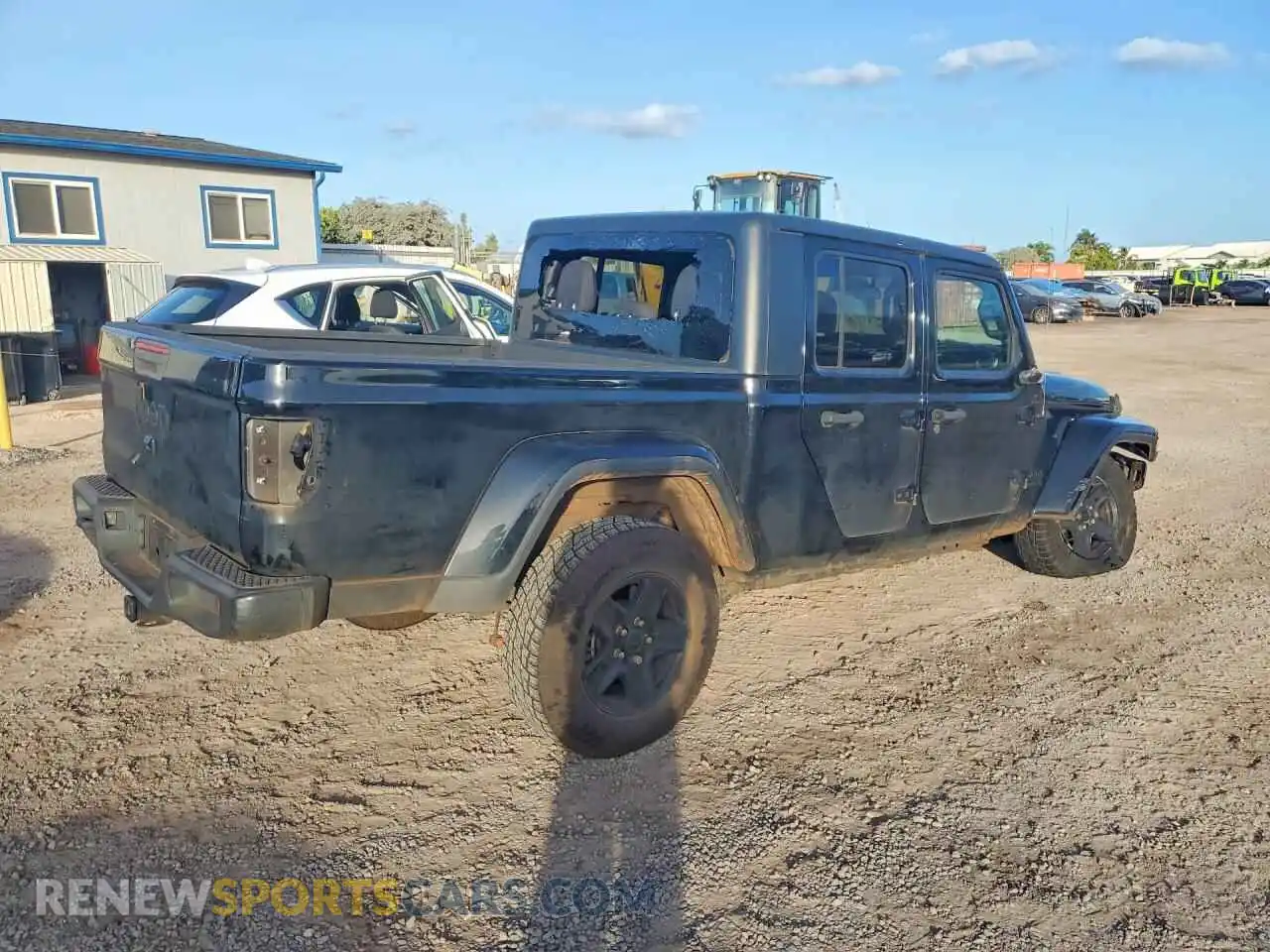 3 Photograph of a damaged car 1C6HJTAG2ML592476 JEEP GLADIATOR 2021