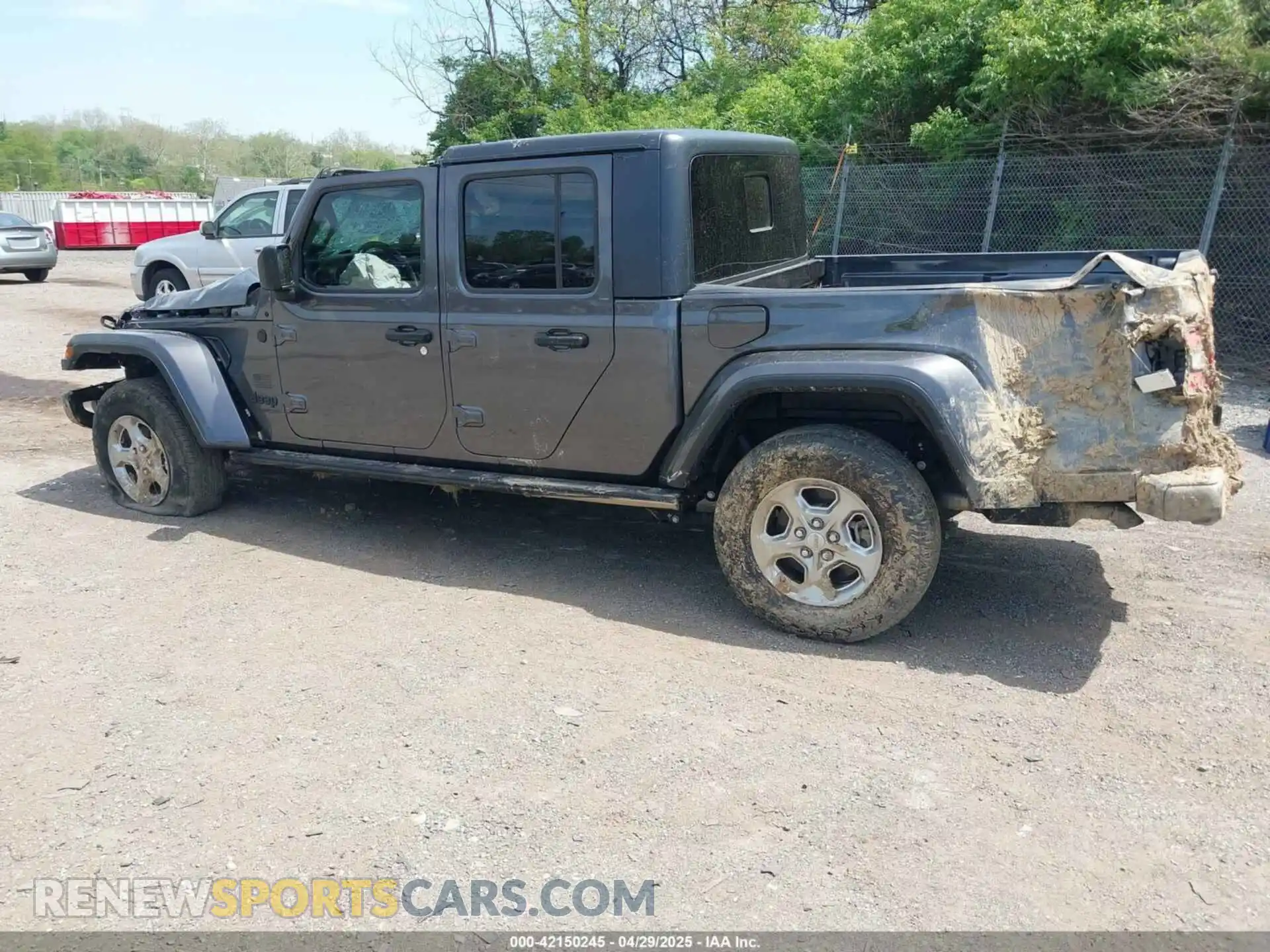 3 fotografías del automóvil dañado 1C6HJTAG3ML557932 JEEP GLADIATOR 2021