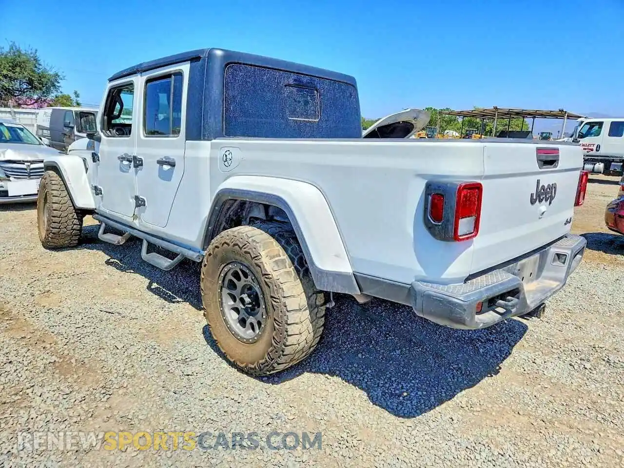 2 Photograph of a damaged car 1C6HJTAG3ML577937 JEEP GLADIATOR 2021