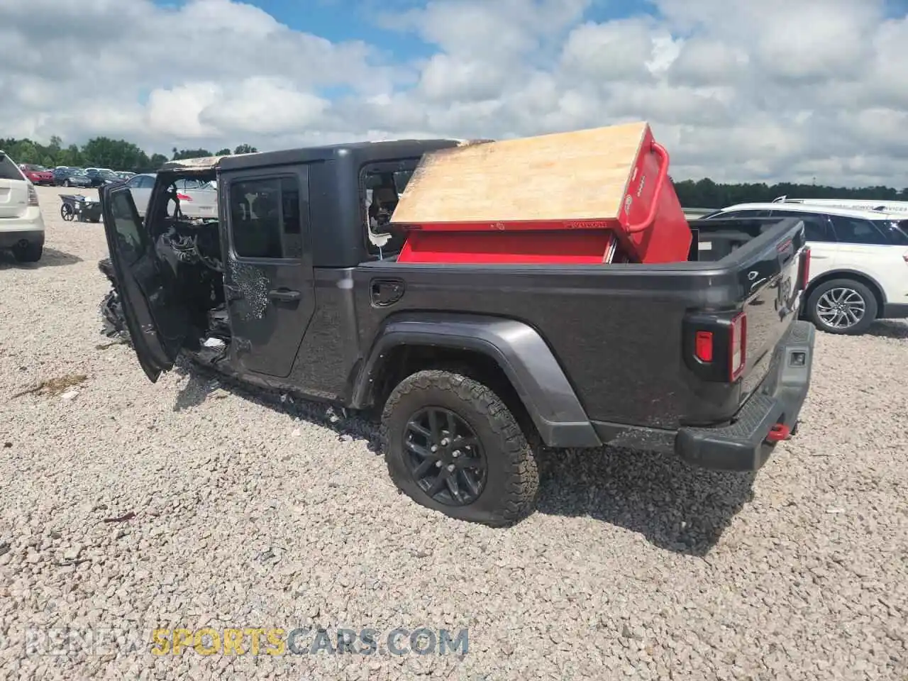 2 Фотография поврежденного автомобиля 1C6HJTAG3ML596004 JEEP GLADIATOR 2021