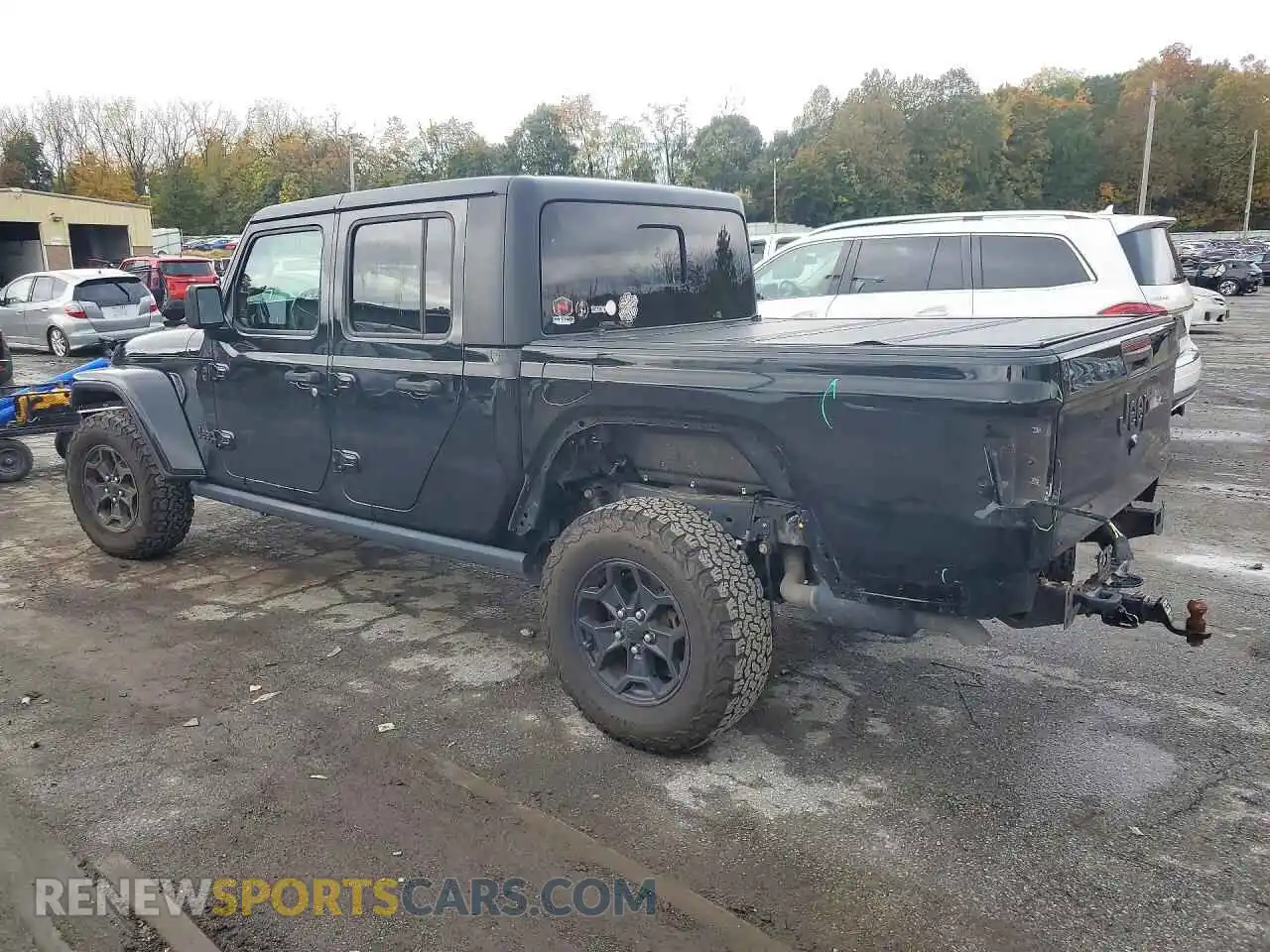 2 Photograph of a damaged car 1C6HJTAG4ML515530 JEEP GLADIATOR 2021